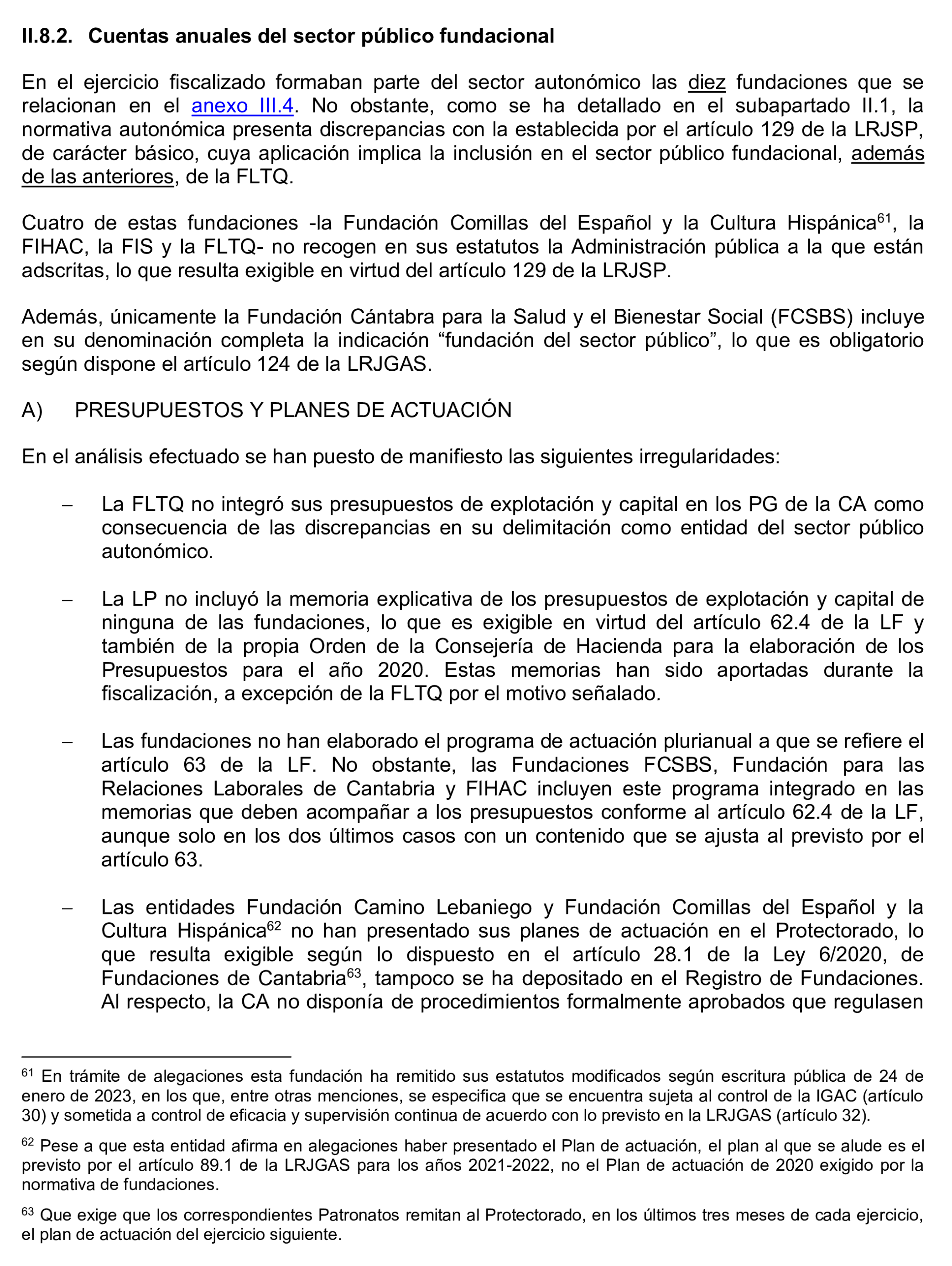 Imagen del artículo Resolución de 24 de septiembre de 2024, aprobada por la Comisión Mixta para las Relaciones con el Tribunal de Cuentas, en relación con el Informe de fiscalización de la Cuenta General de la Comunidad Autónoma de Cantabria, ejercicio 2020.
