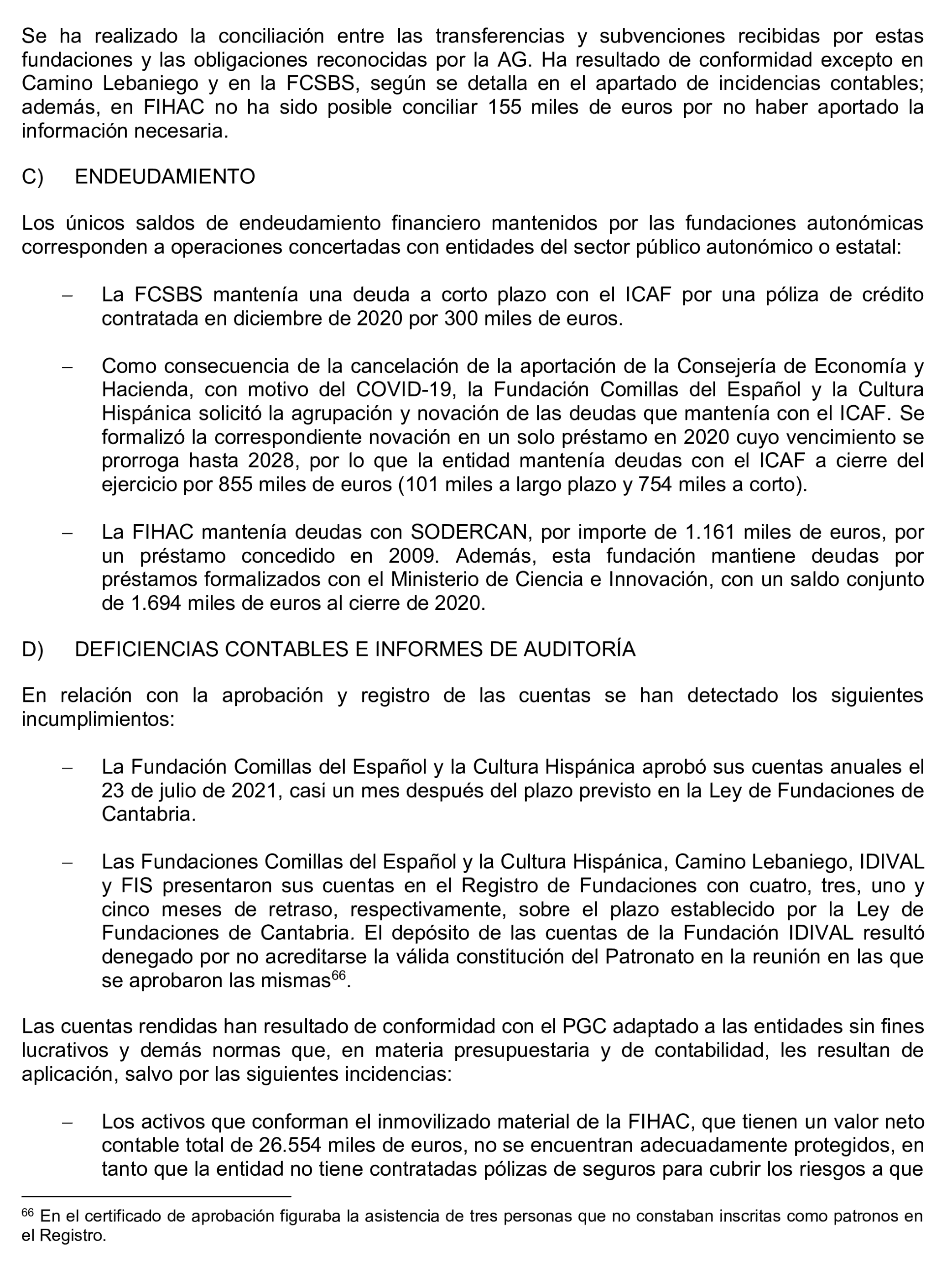 Imagen del artículo Resolución de 24 de septiembre de 2024, aprobada por la Comisión Mixta para las Relaciones con el Tribunal de Cuentas, en relación con el Informe de fiscalización de la Cuenta General de la Comunidad Autónoma de Cantabria, ejercicio 2020.