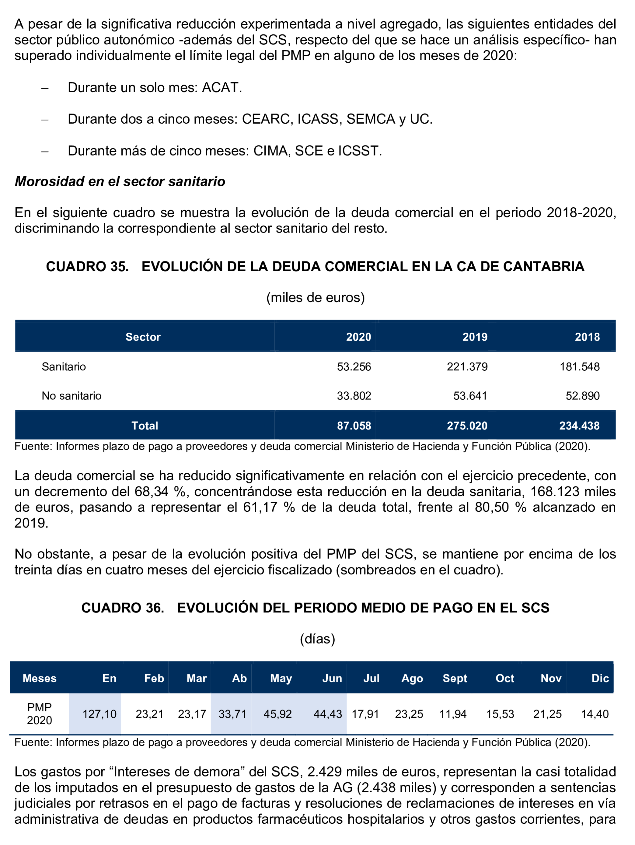 Imagen del artículo Resolución de 24 de septiembre de 2024, aprobada por la Comisión Mixta para las Relaciones con el Tribunal de Cuentas, en relación con el Informe de fiscalización de la Cuenta General de la Comunidad Autónoma de Cantabria, ejercicio 2020.