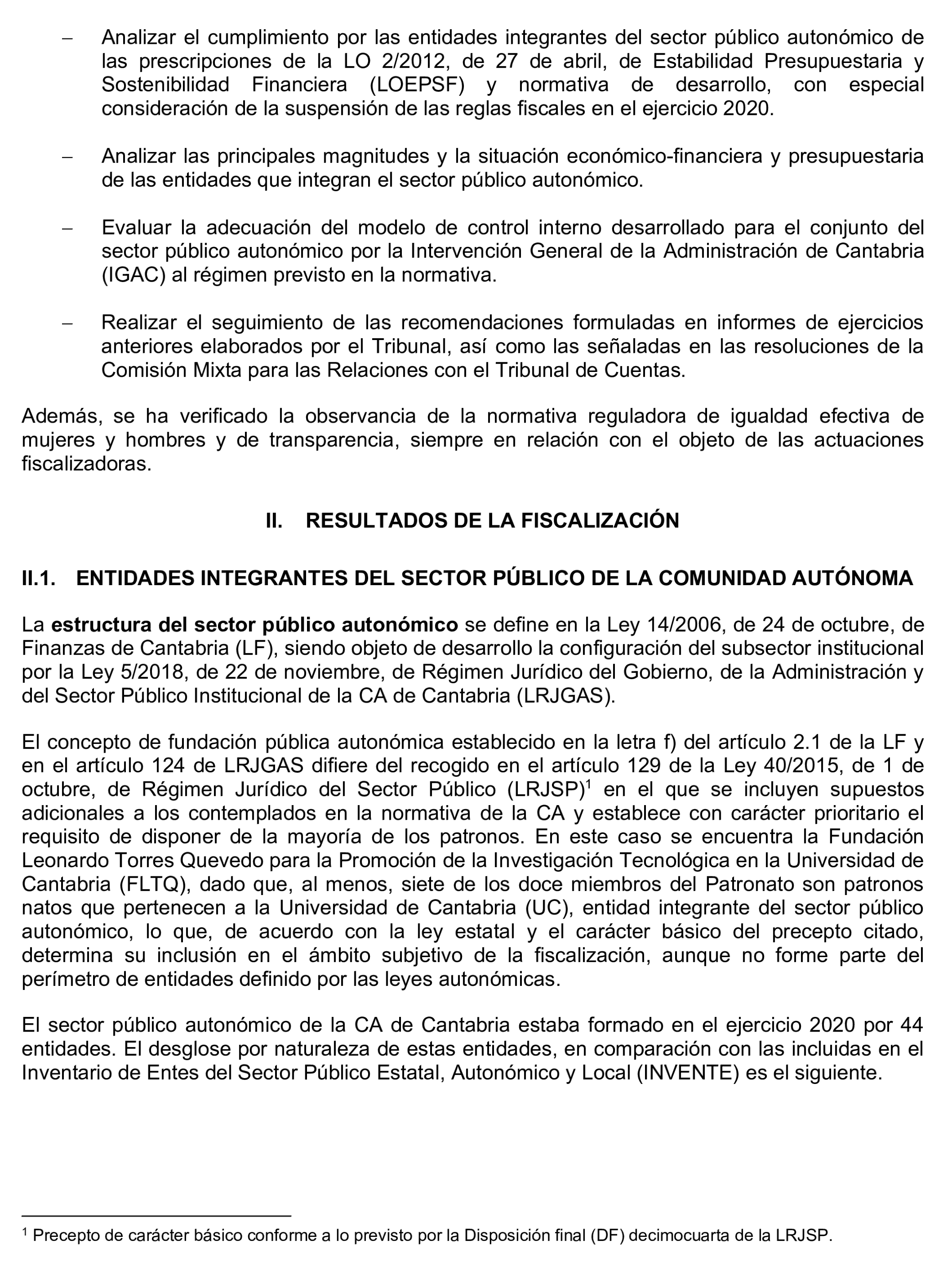 Imagen del artículo Resolución de 24 de septiembre de 2024, aprobada por la Comisión Mixta para las Relaciones con el Tribunal de Cuentas, en relación con el Informe de fiscalización de la Cuenta General de la Comunidad Autónoma de Cantabria, ejercicio 2020.