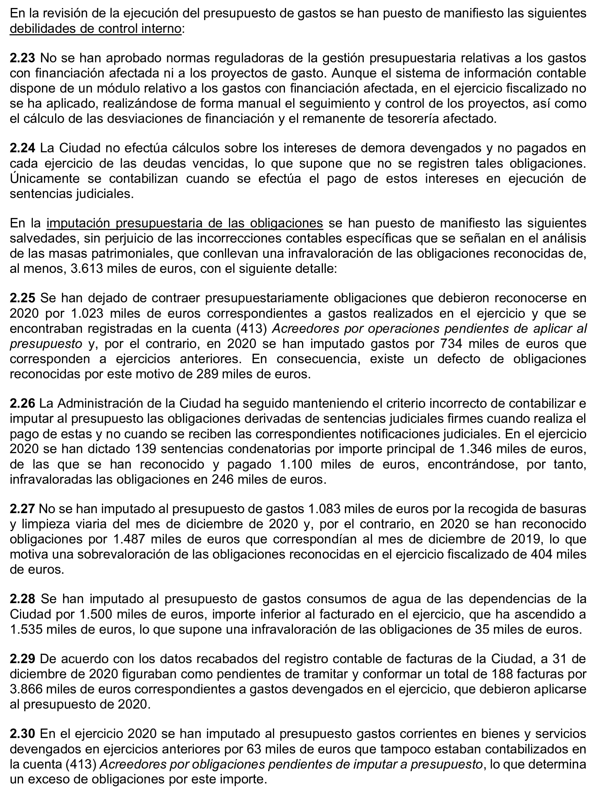 Imagen del artículo Resolución de 24 de septiembre de 2024, aprobada por la Comisión Mixta para las Relaciones con el Tribunal de Cuentas, en relación con el Informe de fiscalización de la Cuenta General de la Ciudad Autónoma de Ceuta, ejercicio 2020.