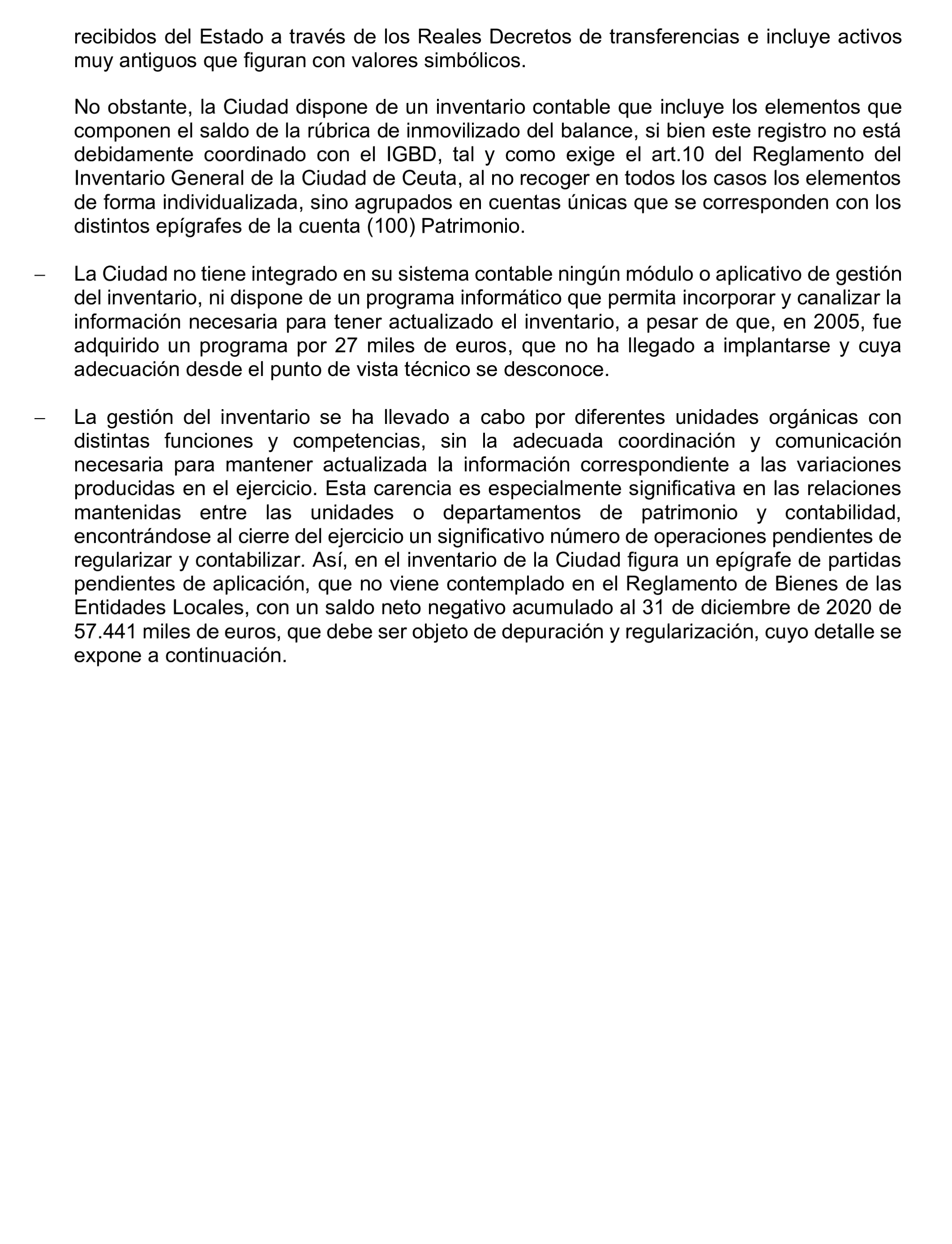 Imagen del artículo Resolución de 24 de septiembre de 2024, aprobada por la Comisión Mixta para las Relaciones con el Tribunal de Cuentas, en relación con el Informe de fiscalización de la Cuenta General de la Ciudad Autónoma de Ceuta, ejercicio 2020.