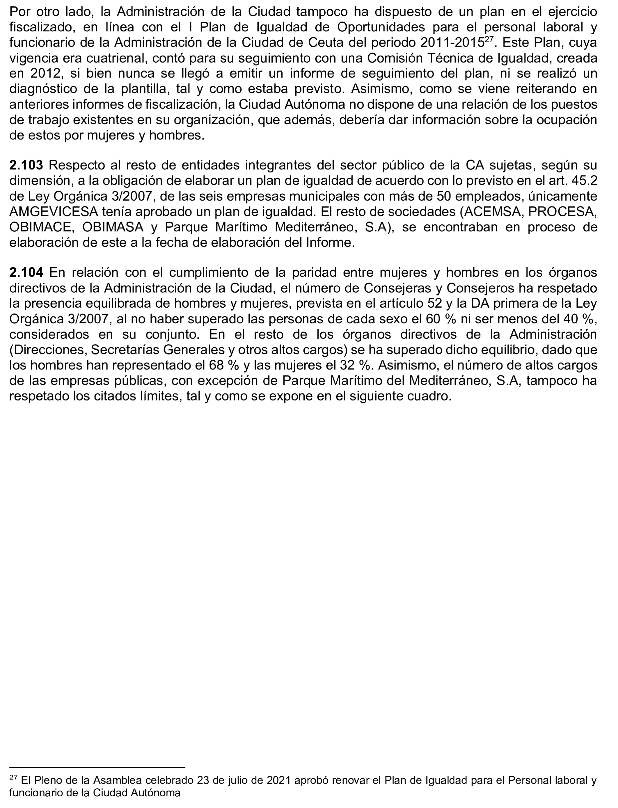 Imagen del artículo Resolución de 24 de septiembre de 2024, aprobada por la Comisión Mixta para las Relaciones con el Tribunal de Cuentas, en relación con el Informe de fiscalización de la Cuenta General de la Ciudad Autónoma de Ceuta, ejercicio 2020.