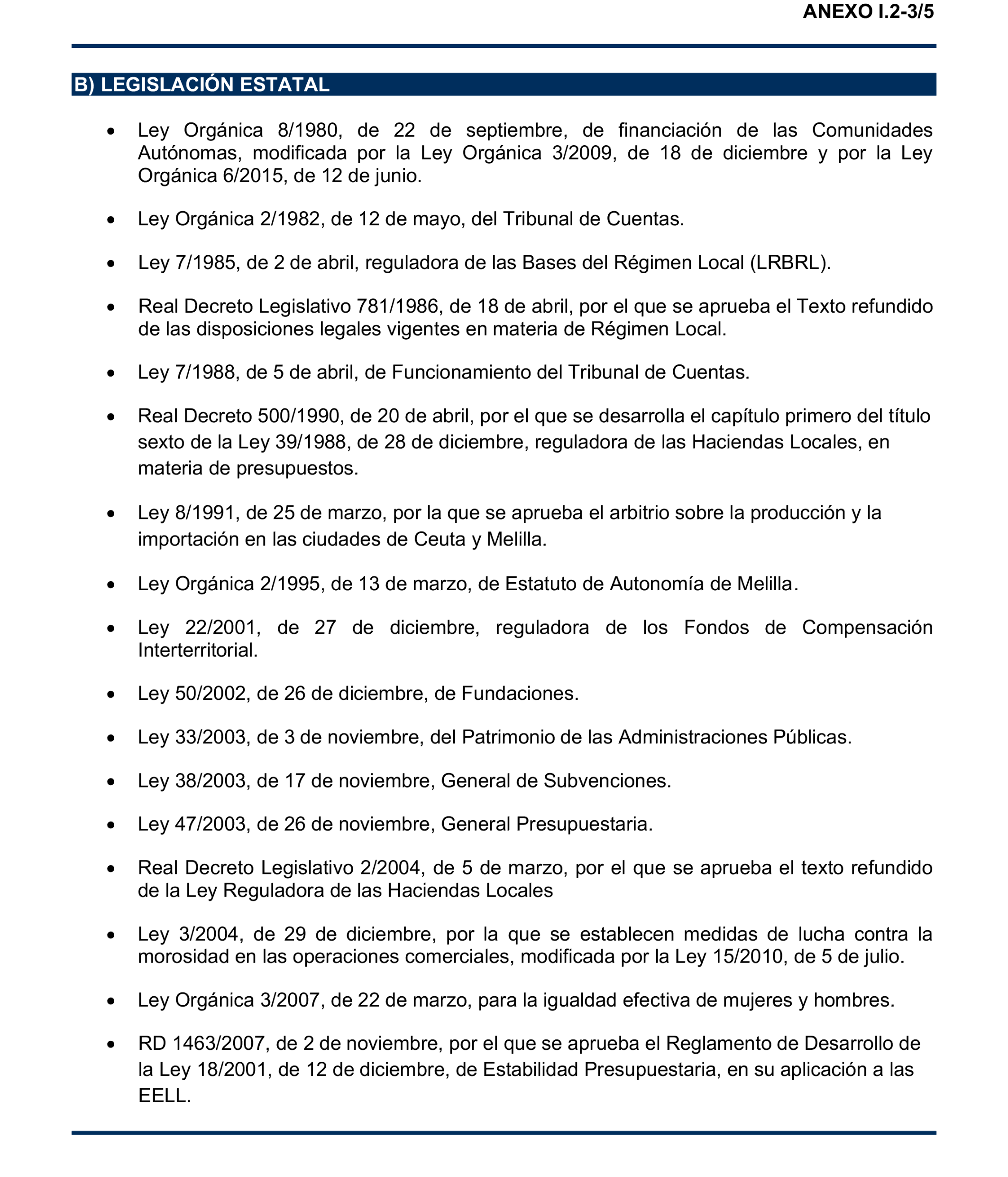 Imagen del artículo Resolución de 24 de septiembre de 2024, aprobada por la Comisión Mixta para las Relaciones con el Tribunal de Cuentas, en relación con el Informe de fiscalización de la Cuenta General de la Ciudad Autónoma de Melilla, ejercicio 2020.