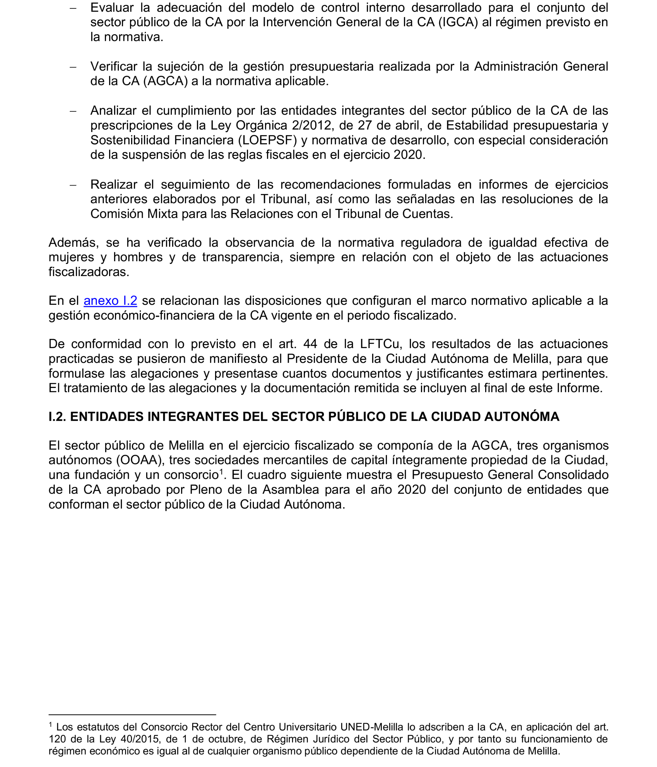 Imagen del artículo Resolución de 24 de septiembre de 2024, aprobada por la Comisión Mixta para las Relaciones con el Tribunal de Cuentas, en relación con el Informe de fiscalización de la Cuenta General de la Ciudad Autónoma de Melilla, ejercicio 2020.