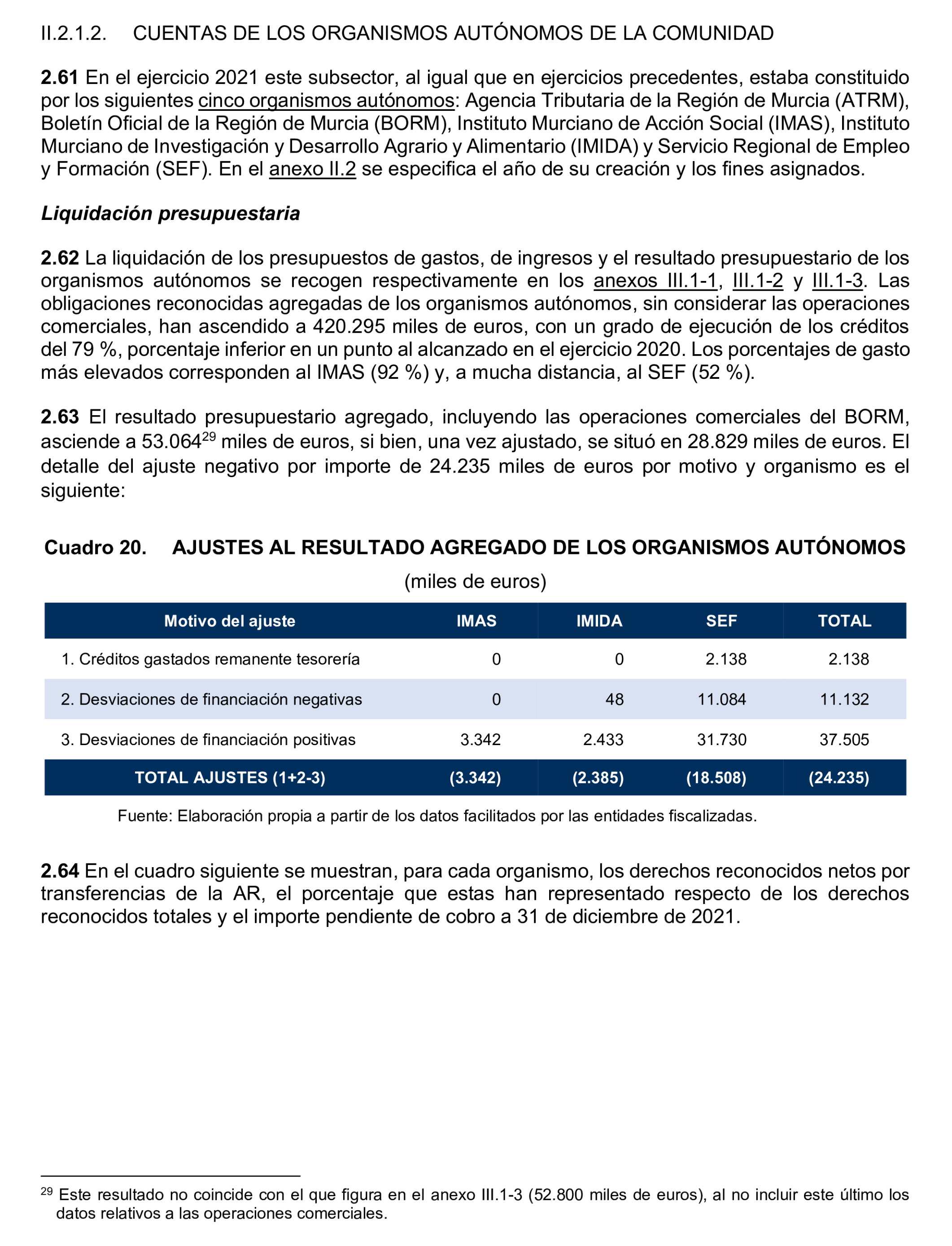 Imagen del artículo Resolución de 24 de septiembre de 2024, aprobada por la Comisión Mixta para las Relaciones con el Tribunal de Cuentas, en relación con el Informe de fiscalización de la Cuenta General y del resto de cuentas anuales del sector público de la Comunidad Autónoma de la Región de Murcia, ejercicio 2021.