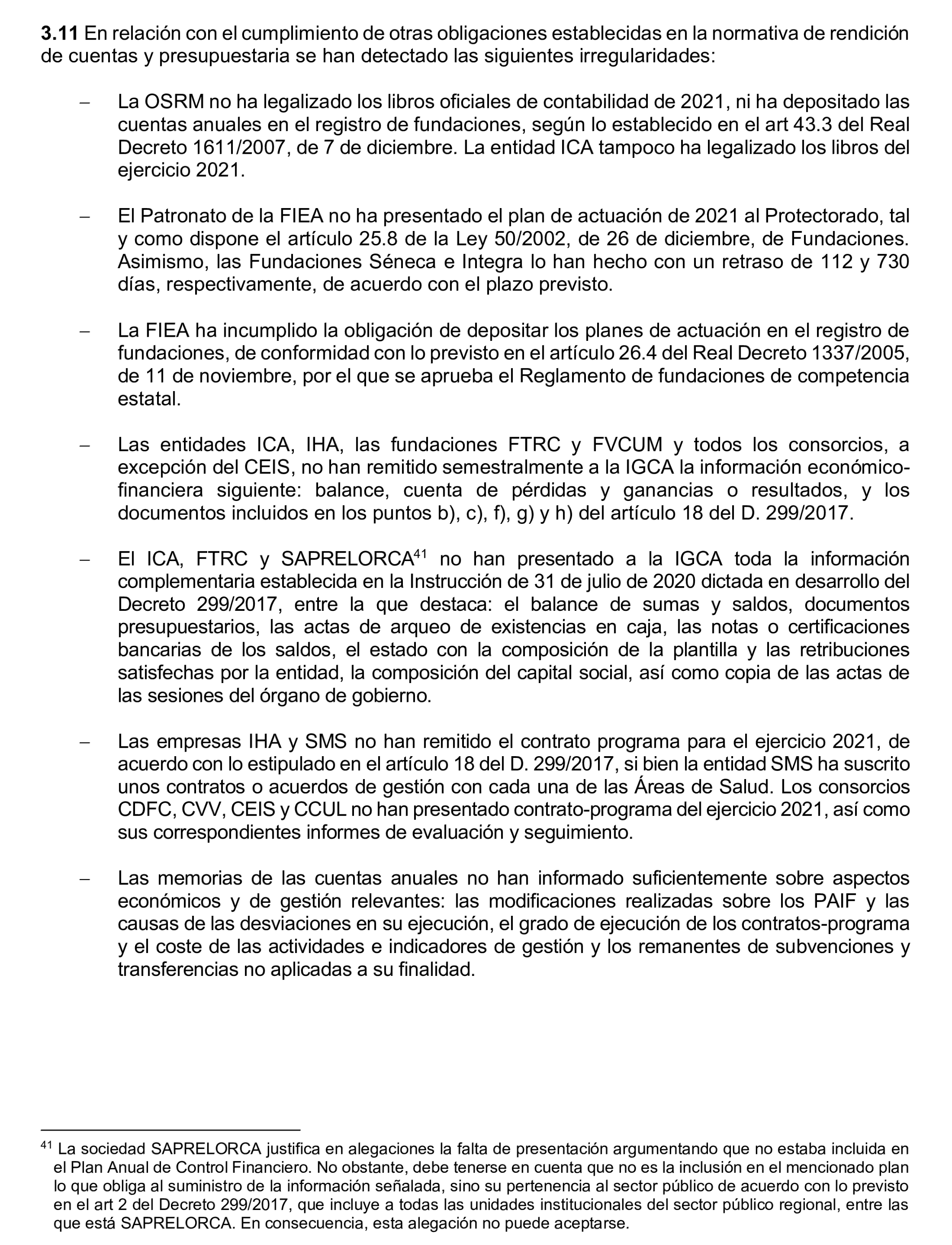 Imagen del artículo Resolución de 24 de septiembre de 2024, aprobada por la Comisión Mixta para las Relaciones con el Tribunal de Cuentas, en relación con el Informe de fiscalización de la Cuenta General y del resto de cuentas anuales del sector público de la Comunidad Autónoma de la Región de Murcia, ejercicio 2021.