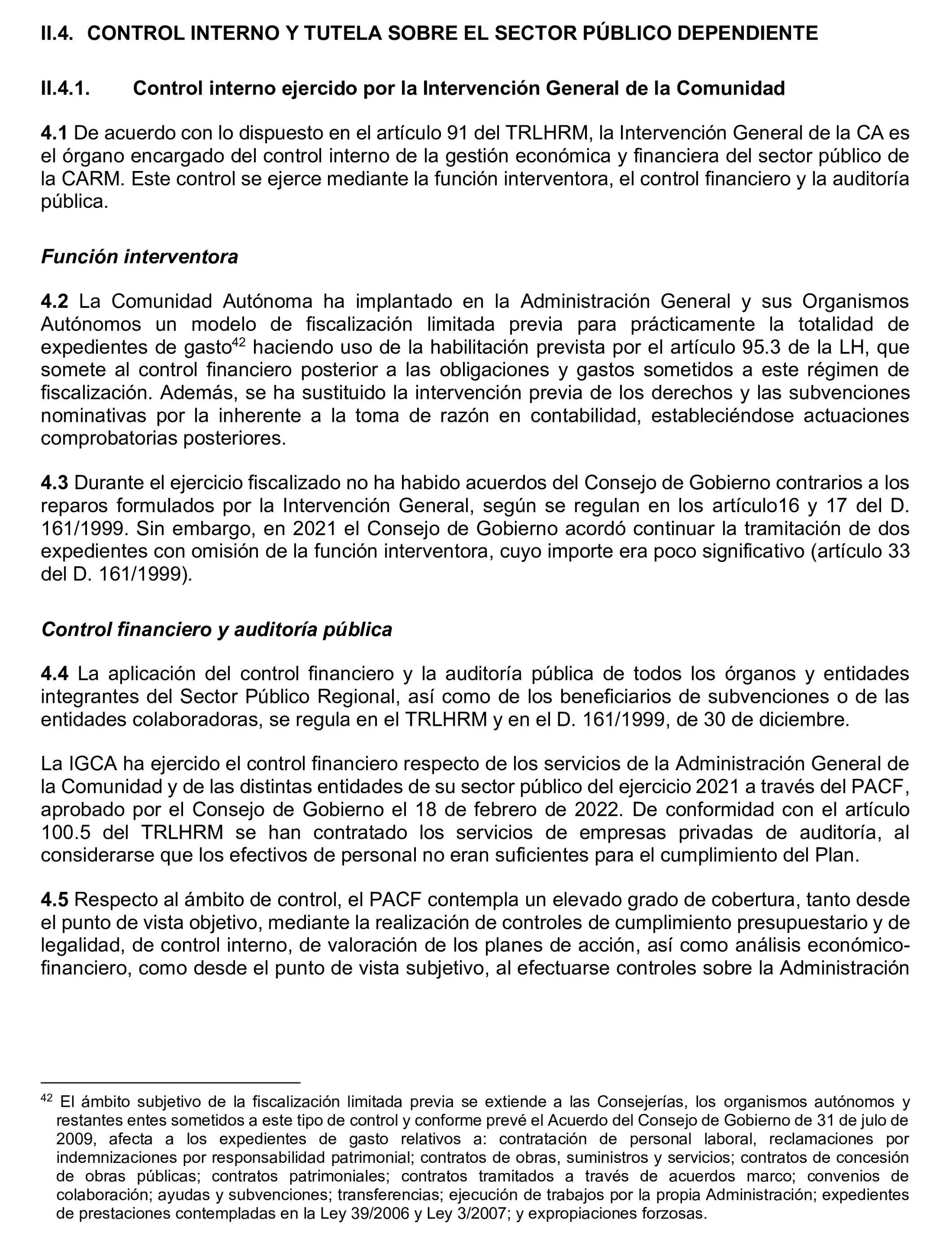 Imagen del artículo Resolución de 24 de septiembre de 2024, aprobada por la Comisión Mixta para las Relaciones con el Tribunal de Cuentas, en relación con el Informe de fiscalización de la Cuenta General y del resto de cuentas anuales del sector público de la Comunidad Autónoma de la Región de Murcia, ejercicio 2021.