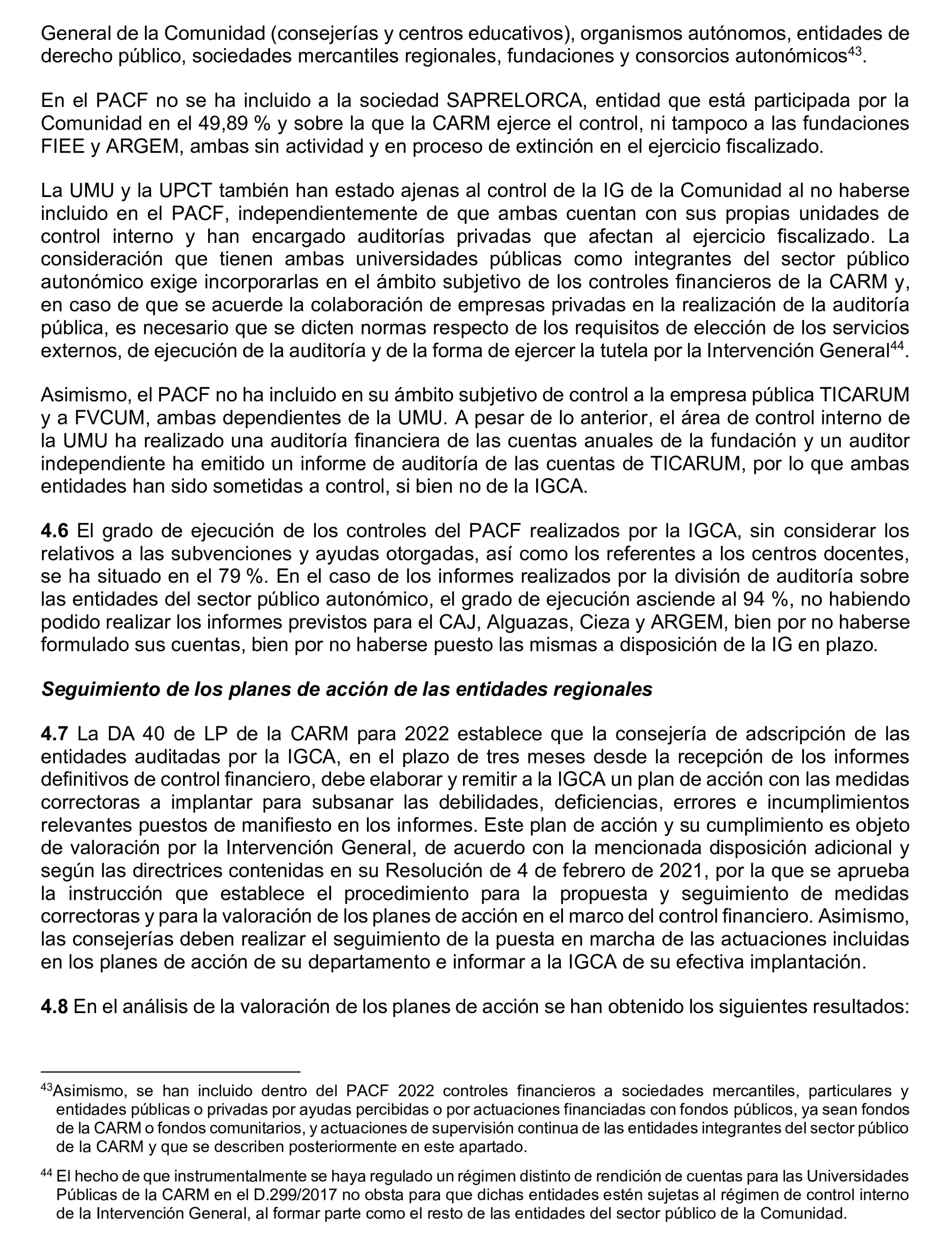 Imagen del artículo Resolución de 24 de septiembre de 2024, aprobada por la Comisión Mixta para las Relaciones con el Tribunal de Cuentas, en relación con el Informe de fiscalización de la Cuenta General y del resto de cuentas anuales del sector público de la Comunidad Autónoma de la Región de Murcia, ejercicio 2021.