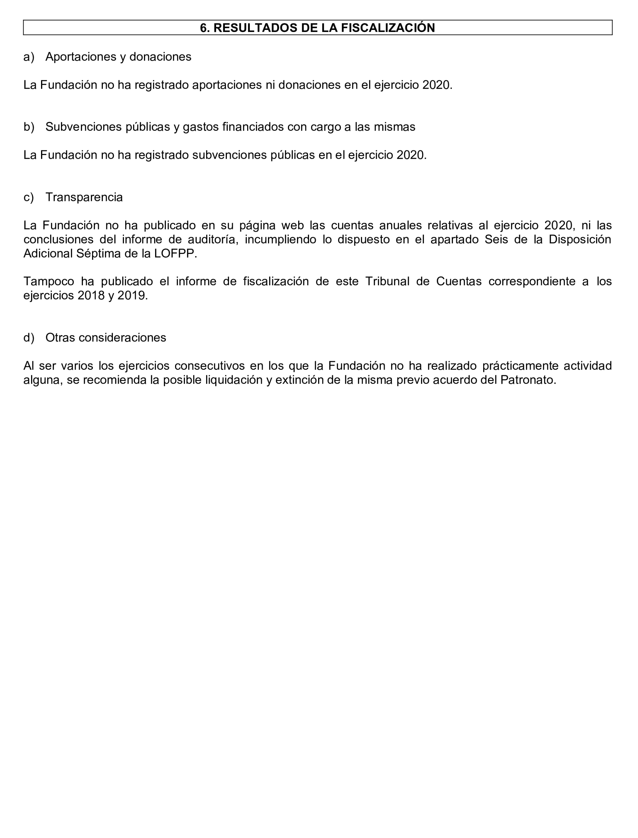 Imagen del artículo Resolución de 24 de septiembre de 2024, aprobada por la Comisión Mixta para las Relaciones con el Tribunal de Cuentas, en relación con el Informe de fiscalización de las aportaciones percibidas por las fundaciones y demás entidades vinculadas o dependientes de los partidos políticos y de los gastos de programas y actividades de estas financiados con cargo a subvenciones públicas, ejercicio 2020.
