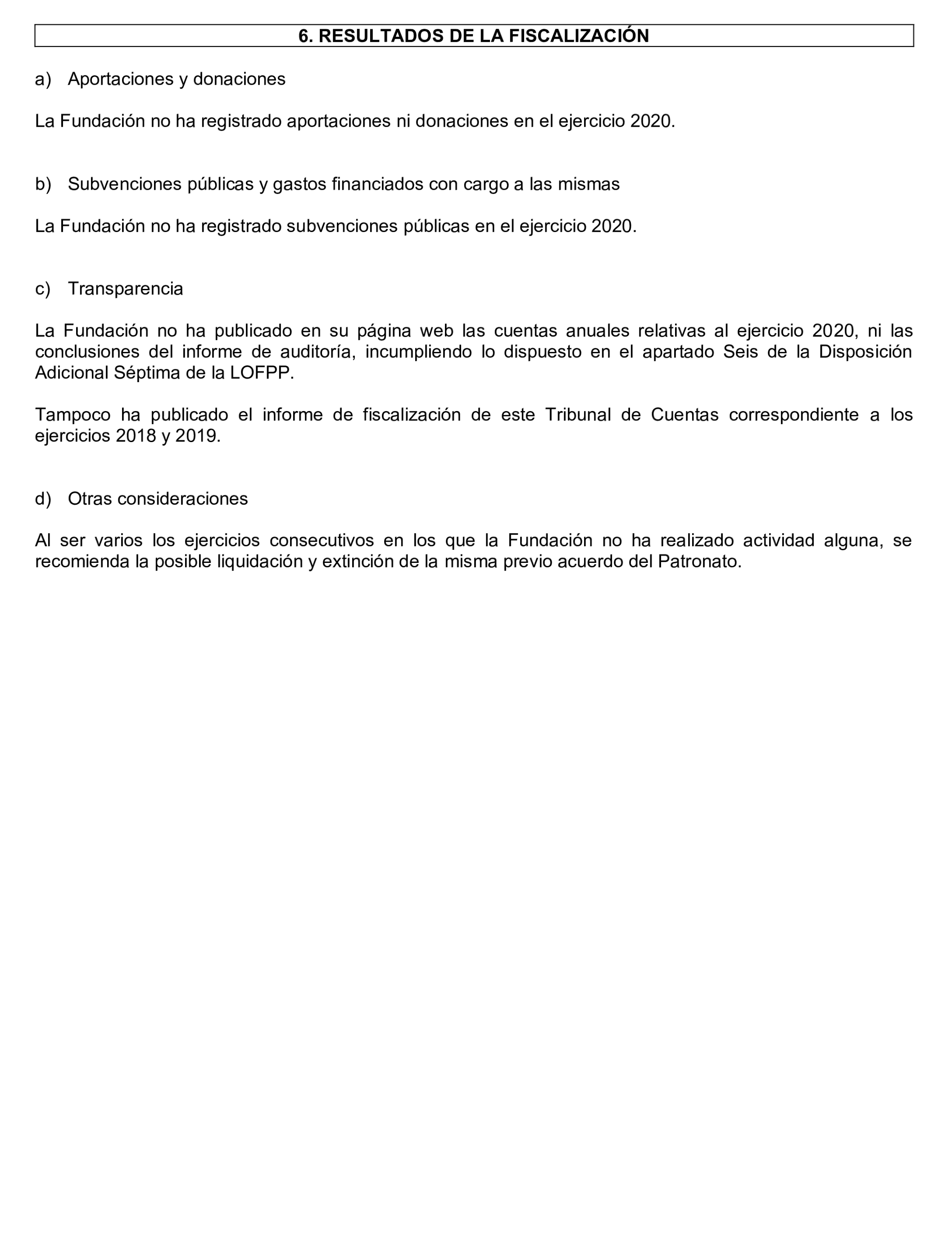 Imagen del artículo Resolución de 24 de septiembre de 2024, aprobada por la Comisión Mixta para las Relaciones con el Tribunal de Cuentas, en relación con el Informe de fiscalización de las aportaciones percibidas por las fundaciones y demás entidades vinculadas o dependientes de los partidos políticos y de los gastos de programas y actividades de estas financiados con cargo a subvenciones públicas, ejercicio 2020.