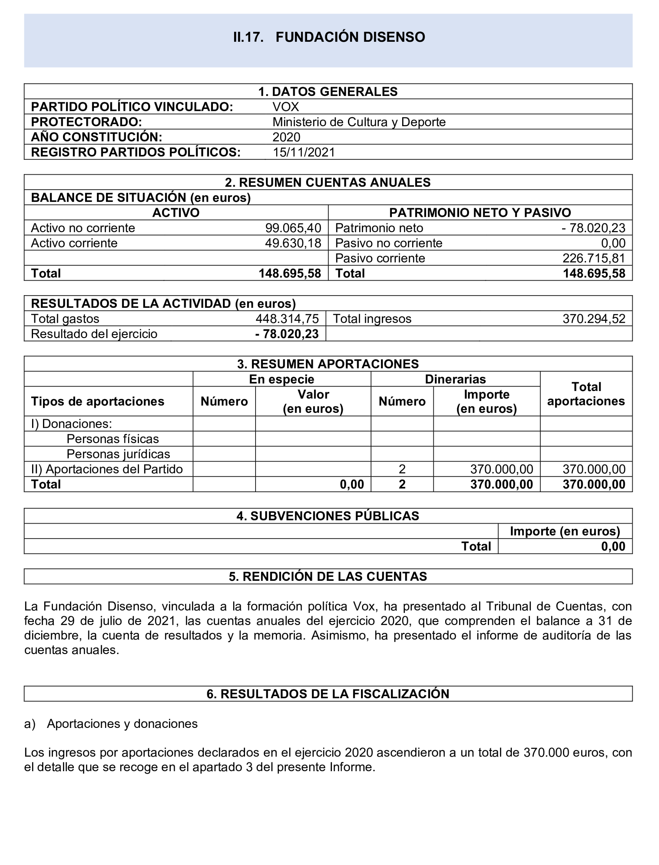 Imagen del artículo Resolución de 24 de septiembre de 2024, aprobada por la Comisión Mixta para las Relaciones con el Tribunal de Cuentas, en relación con el Informe de fiscalización de las aportaciones percibidas por las fundaciones y demás entidades vinculadas o dependientes de los partidos políticos y de los gastos de programas y actividades de estas financiados con cargo a subvenciones públicas, ejercicio 2020.