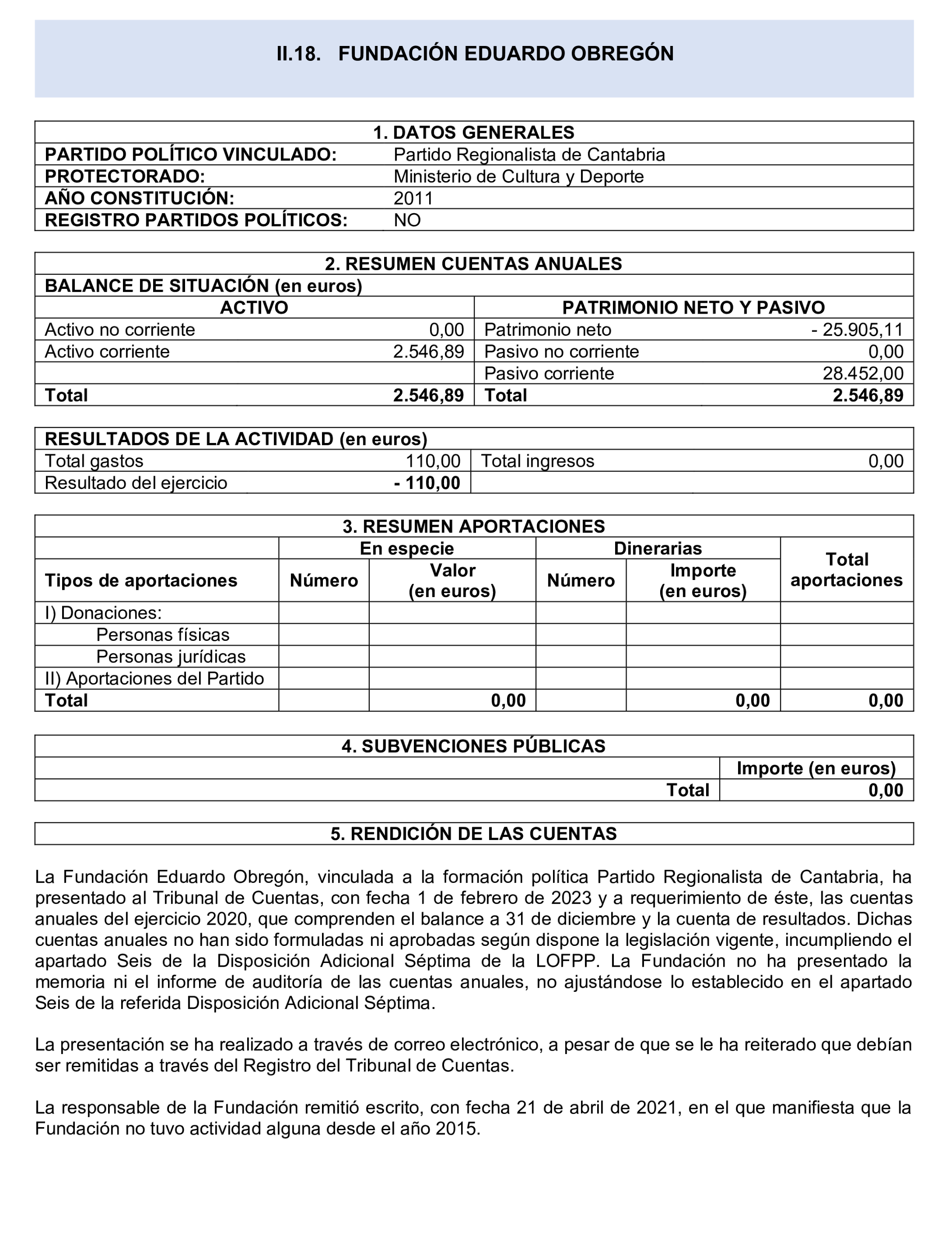 Imagen del artículo Resolución de 24 de septiembre de 2024, aprobada por la Comisión Mixta para las Relaciones con el Tribunal de Cuentas, en relación con el Informe de fiscalización de las aportaciones percibidas por las fundaciones y demás entidades vinculadas o dependientes de los partidos políticos y de los gastos de programas y actividades de estas financiados con cargo a subvenciones públicas, ejercicio 2020.