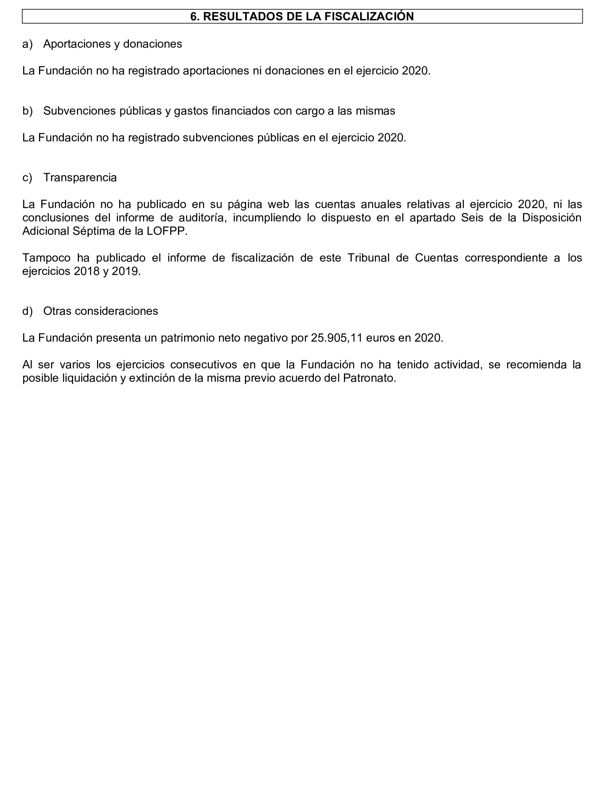 Imagen del artículo Resolución de 24 de septiembre de 2024, aprobada por la Comisión Mixta para las Relaciones con el Tribunal de Cuentas, en relación con el Informe de fiscalización de las aportaciones percibidas por las fundaciones y demás entidades vinculadas o dependientes de los partidos políticos y de los gastos de programas y actividades de estas financiados con cargo a subvenciones públicas, ejercicio 2020.