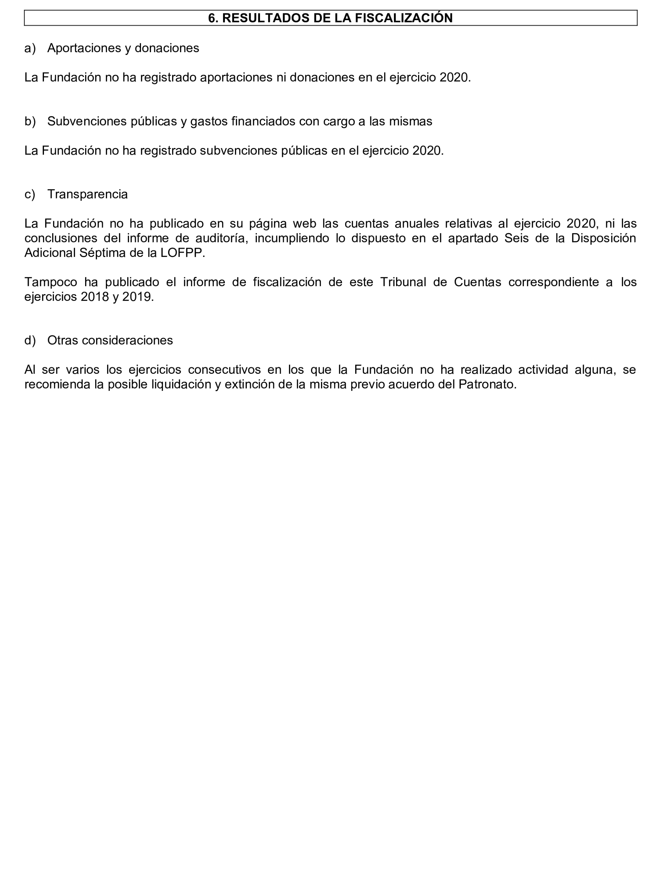 Imagen del artículo Resolución de 24 de septiembre de 2024, aprobada por la Comisión Mixta para las Relaciones con el Tribunal de Cuentas, en relación con el Informe de fiscalización de las aportaciones percibidas por las fundaciones y demás entidades vinculadas o dependientes de los partidos políticos y de los gastos de programas y actividades de estas financiados con cargo a subvenciones públicas, ejercicio 2020.
