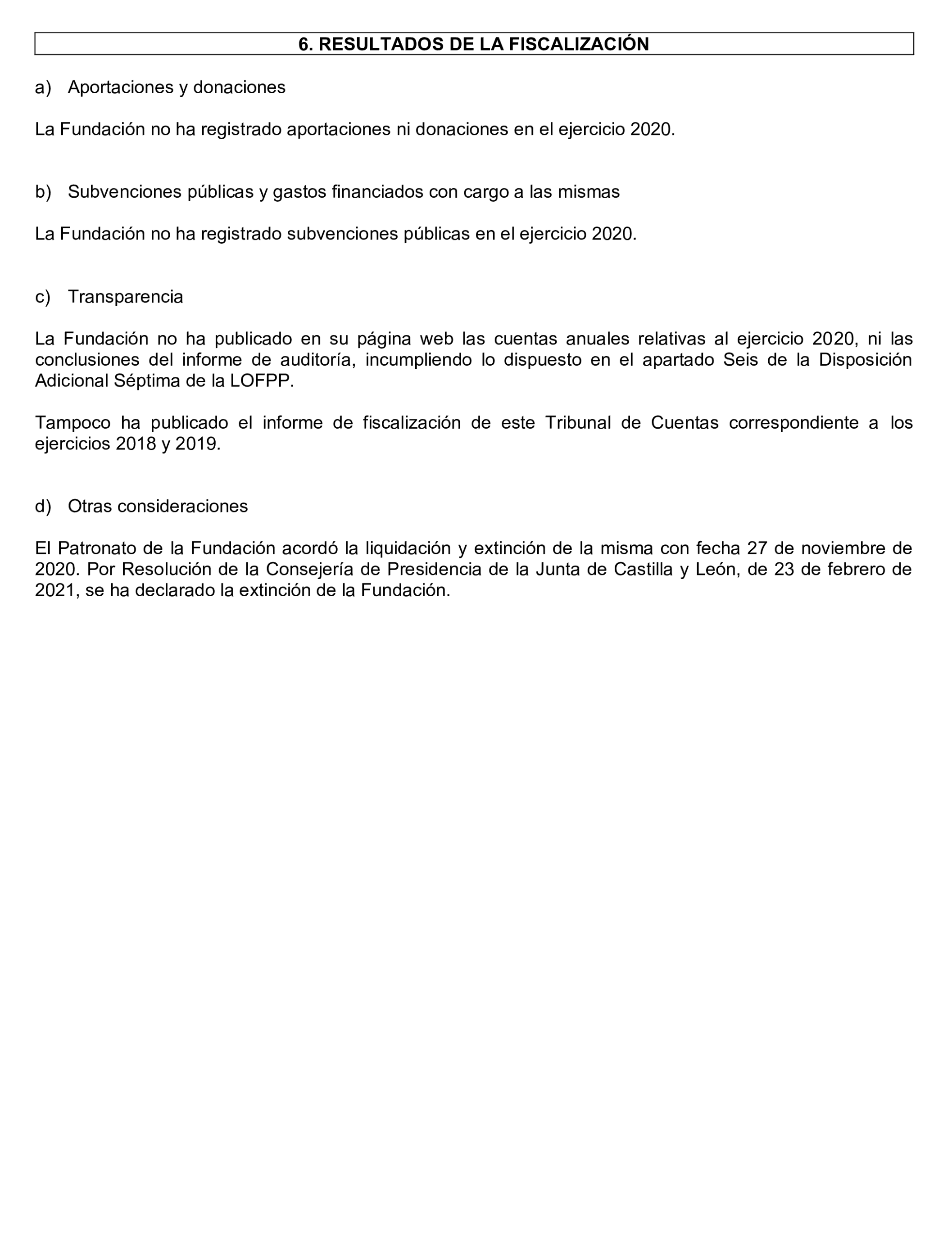 Imagen del artículo Resolución de 24 de septiembre de 2024, aprobada por la Comisión Mixta para las Relaciones con el Tribunal de Cuentas, en relación con el Informe de fiscalización de las aportaciones percibidas por las fundaciones y demás entidades vinculadas o dependientes de los partidos políticos y de los gastos de programas y actividades de estas financiados con cargo a subvenciones públicas, ejercicio 2020.