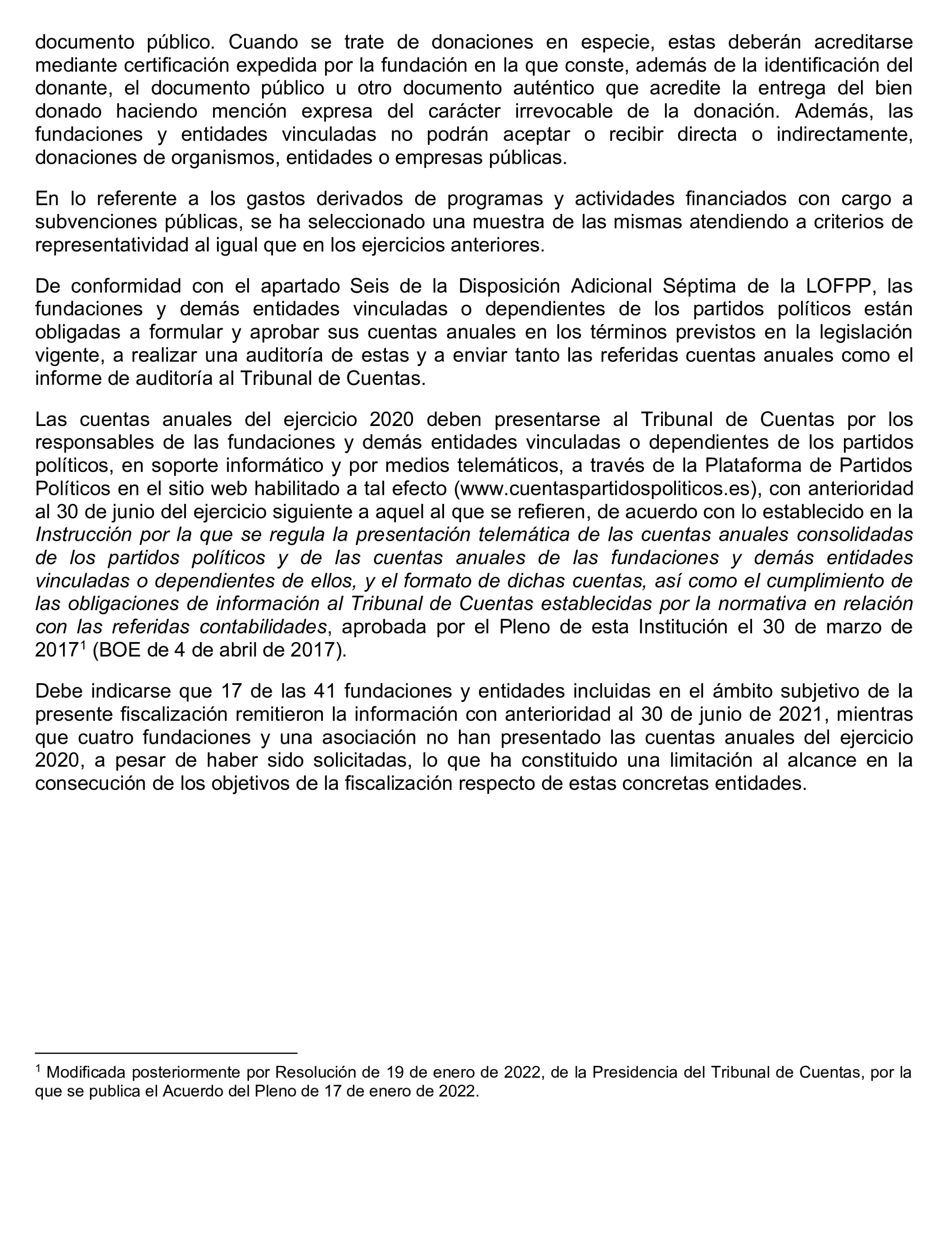 Imagen del artículo Resolución de 24 de septiembre de 2024, aprobada por la Comisión Mixta para las Relaciones con el Tribunal de Cuentas, en relación con el Informe de fiscalización de las aportaciones percibidas por las fundaciones y demás entidades vinculadas o dependientes de los partidos políticos y de los gastos de programas y actividades de estas financiados con cargo a subvenciones públicas, ejercicio 2020.