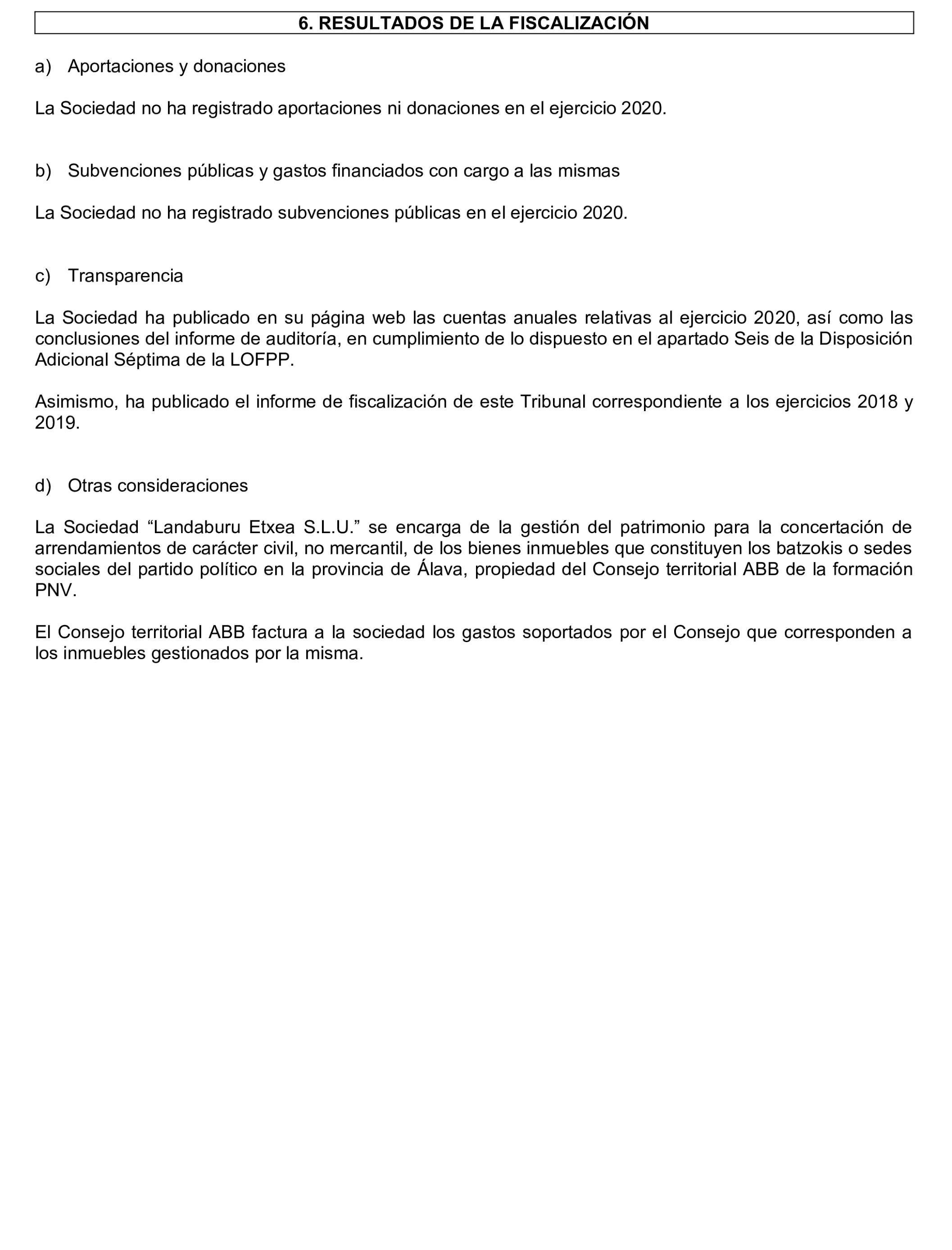 Imagen del artículo Resolución de 24 de septiembre de 2024, aprobada por la Comisión Mixta para las Relaciones con el Tribunal de Cuentas, en relación con el Informe de fiscalización de las aportaciones percibidas por las fundaciones y demás entidades vinculadas o dependientes de los partidos políticos y de los gastos de programas y actividades de estas financiados con cargo a subvenciones públicas, ejercicio 2020.
