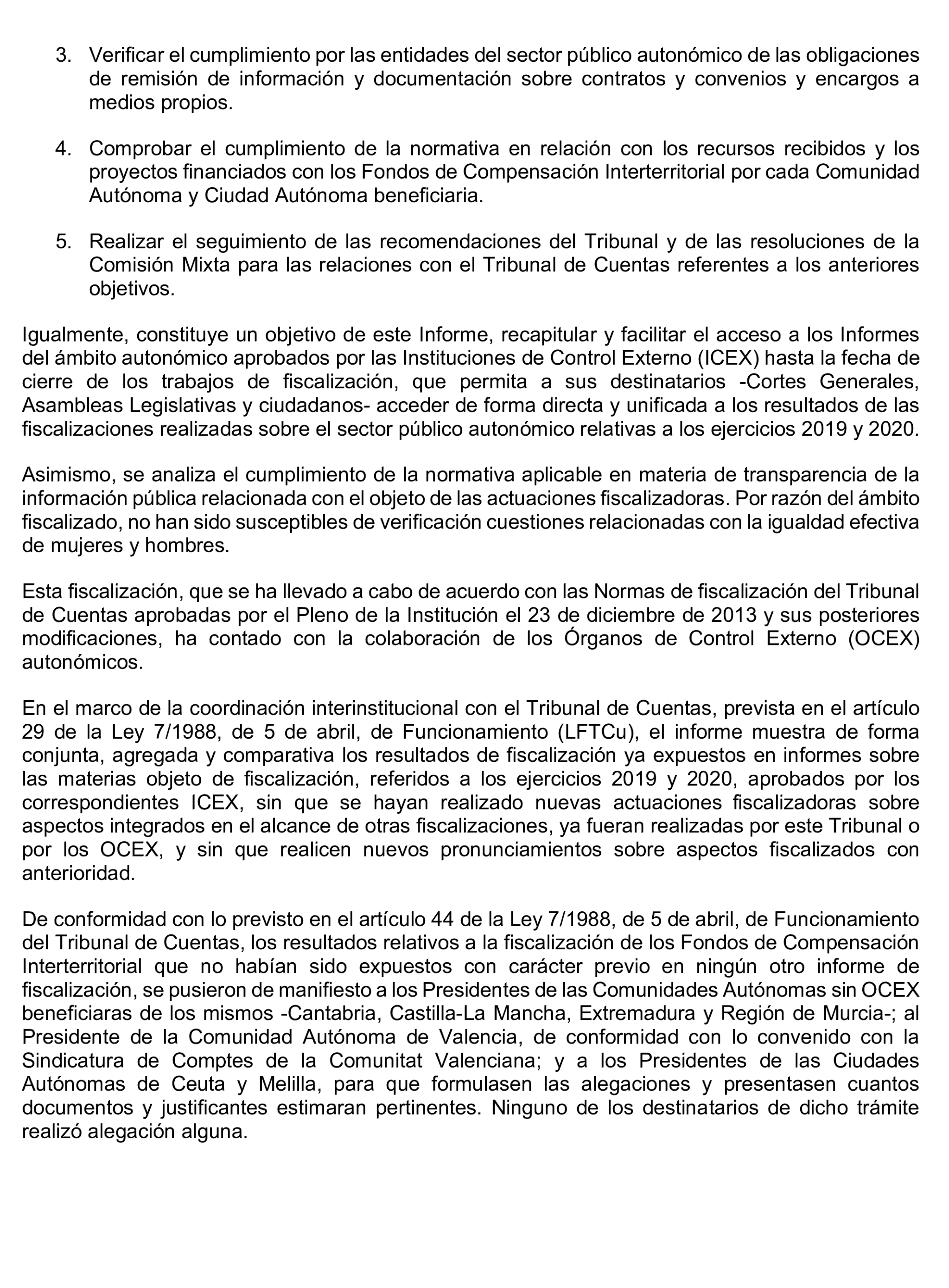 Imagen del artículo Resolución de 24 de septiembre de 2024, aprobada por la Comisión Mixta para las Relaciones con el Tribunal de Cuentas, en relación con el Informe de fiscalización del sector público autonómico, ejercicios 2019 y 2020.