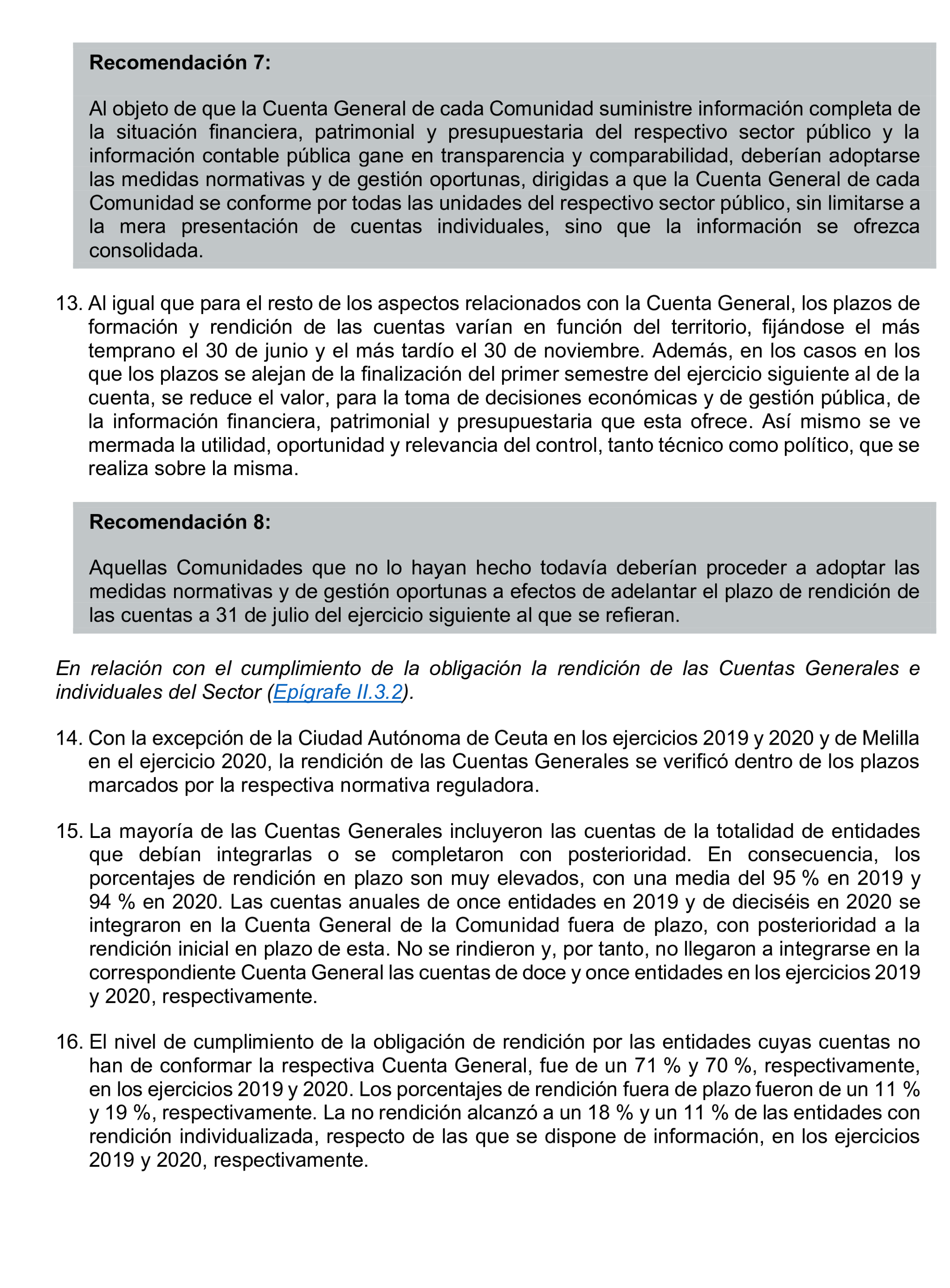 Imagen del artículo Resolución de 24 de septiembre de 2024, aprobada por la Comisión Mixta para las Relaciones con el Tribunal de Cuentas, en relación con el Informe de fiscalización del sector público autonómico, ejercicios 2019 y 2020.