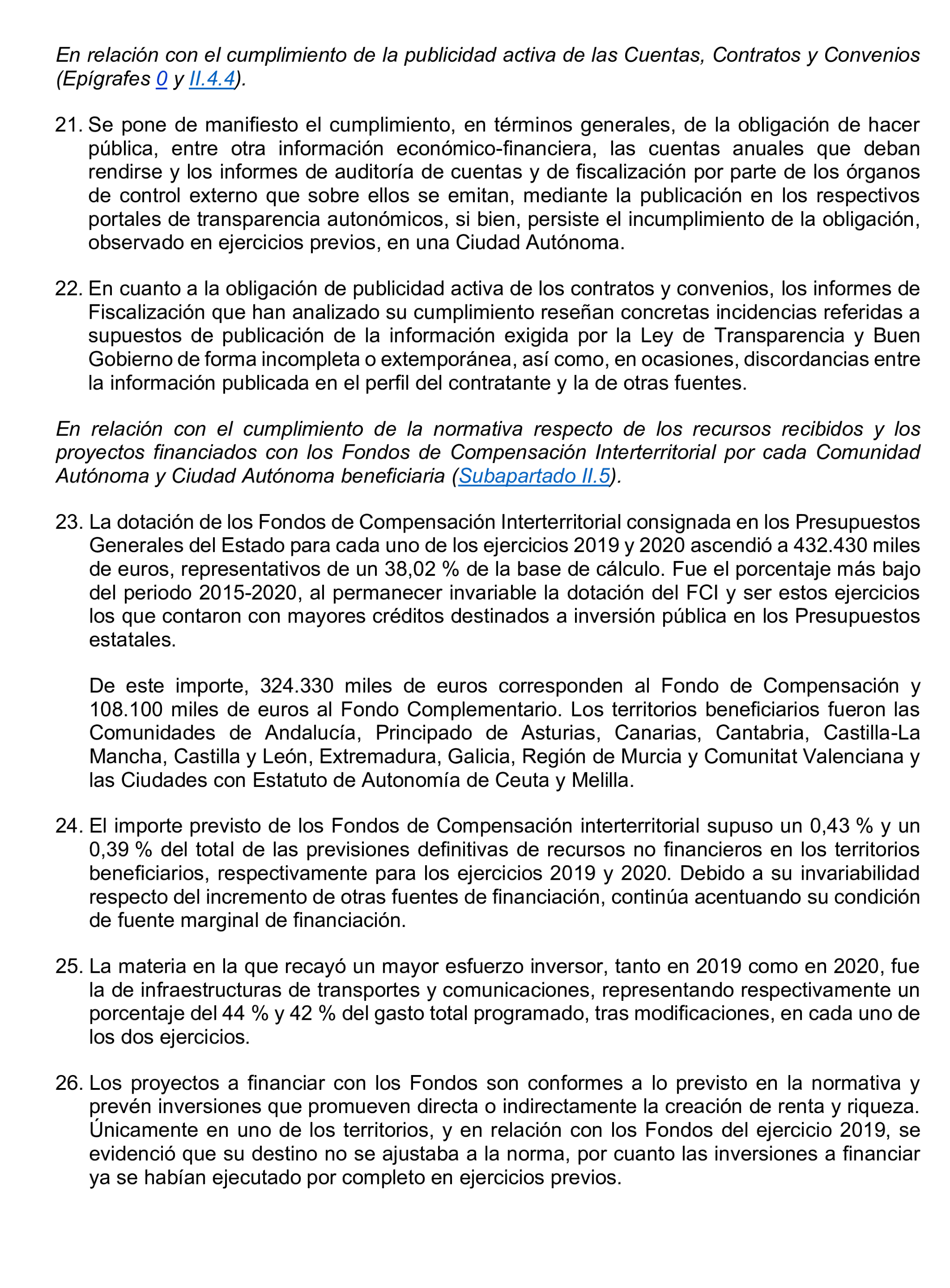 Imagen del artículo Resolución de 24 de septiembre de 2024, aprobada por la Comisión Mixta para las Relaciones con el Tribunal de Cuentas, en relación con el Informe de fiscalización del sector público autonómico, ejercicios 2019 y 2020.