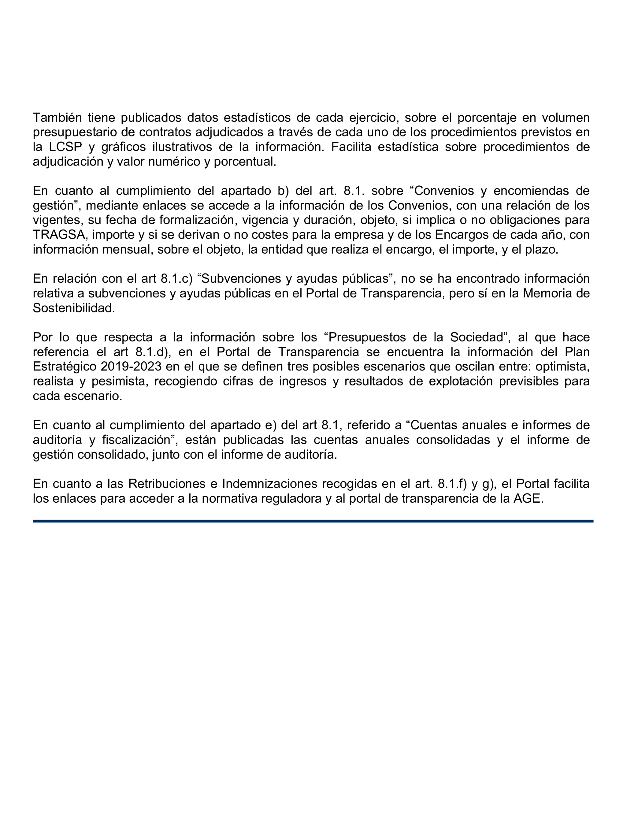 Imagen del artículo Resolución de 22 de octubre de 2024, aprobada por la Comisión Mixta para las Relaciones con el Tribunal de Cuentas, en relación con el Informe de fiscalización de la actividad de la Empresa de Transformación Agraria, SA, S.M.E., M.P. (TRAGSA) como medio propio, ejercicios 2021 y 2022.