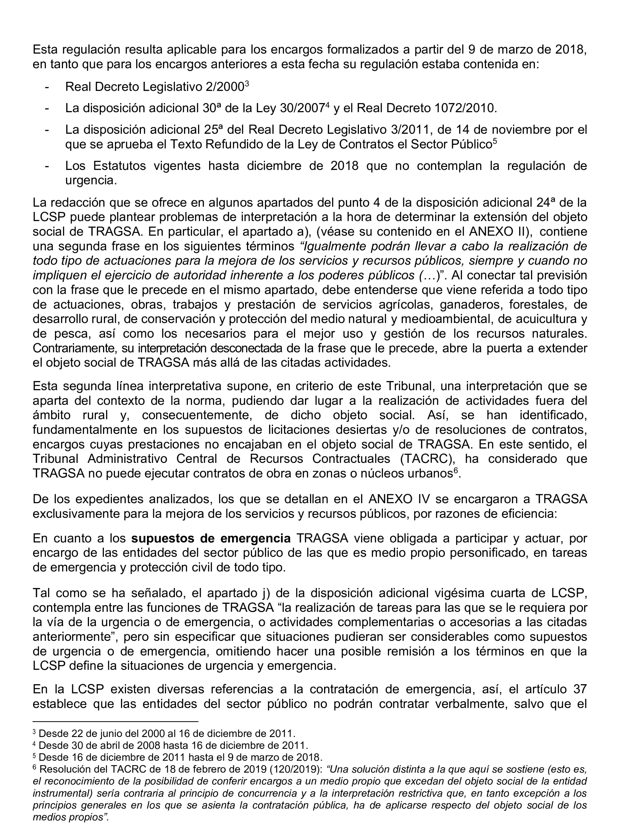 Imagen del artículo Resolución de 22 de octubre de 2024, aprobada por la Comisión Mixta para las Relaciones con el Tribunal de Cuentas, en relación con el Informe de fiscalización de la actividad de la Empresa de Transformación Agraria, SA, S.M.E., M.P. (TRAGSA) como medio propio, ejercicios 2021 y 2022.