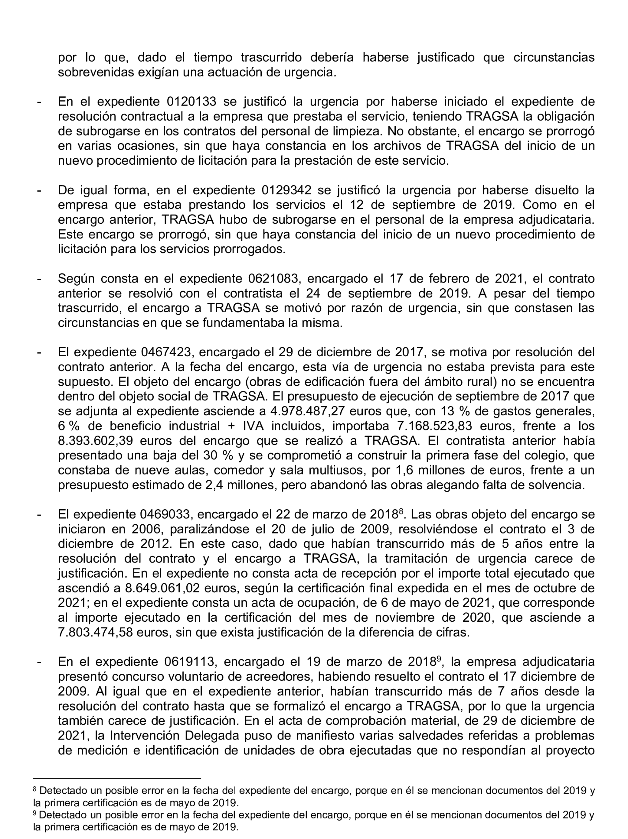 Imagen del artículo Resolución de 22 de octubre de 2024, aprobada por la Comisión Mixta para las Relaciones con el Tribunal de Cuentas, en relación con el Informe de fiscalización de la actividad de la Empresa de Transformación Agraria, SA, S.M.E., M.P. (TRAGSA) como medio propio, ejercicios 2021 y 2022.