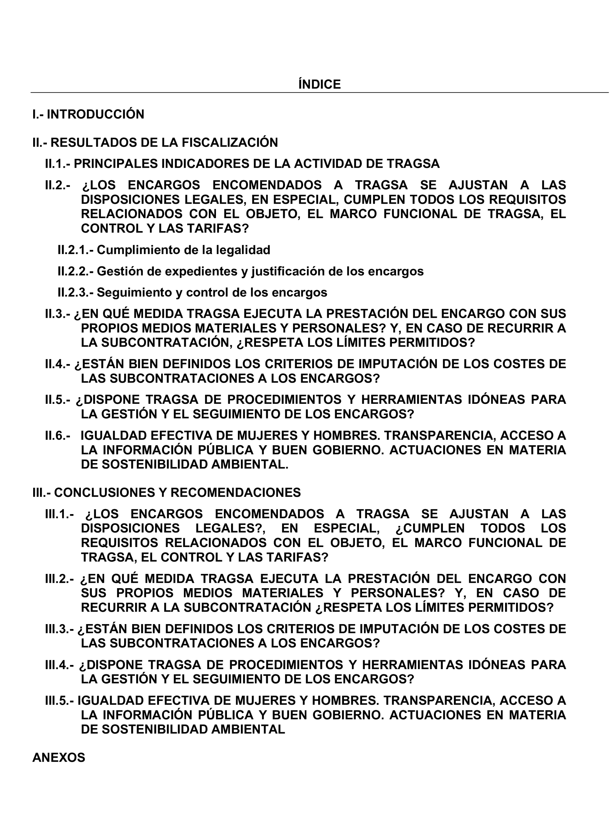 Imagen del artículo Resolución de 22 de octubre de 2024, aprobada por la Comisión Mixta para las Relaciones con el Tribunal de Cuentas, en relación con el Informe de fiscalización de la actividad de la Empresa de Transformación Agraria, SA, S.M.E., M.P. (TRAGSA) como medio propio, ejercicios 2021 y 2022.