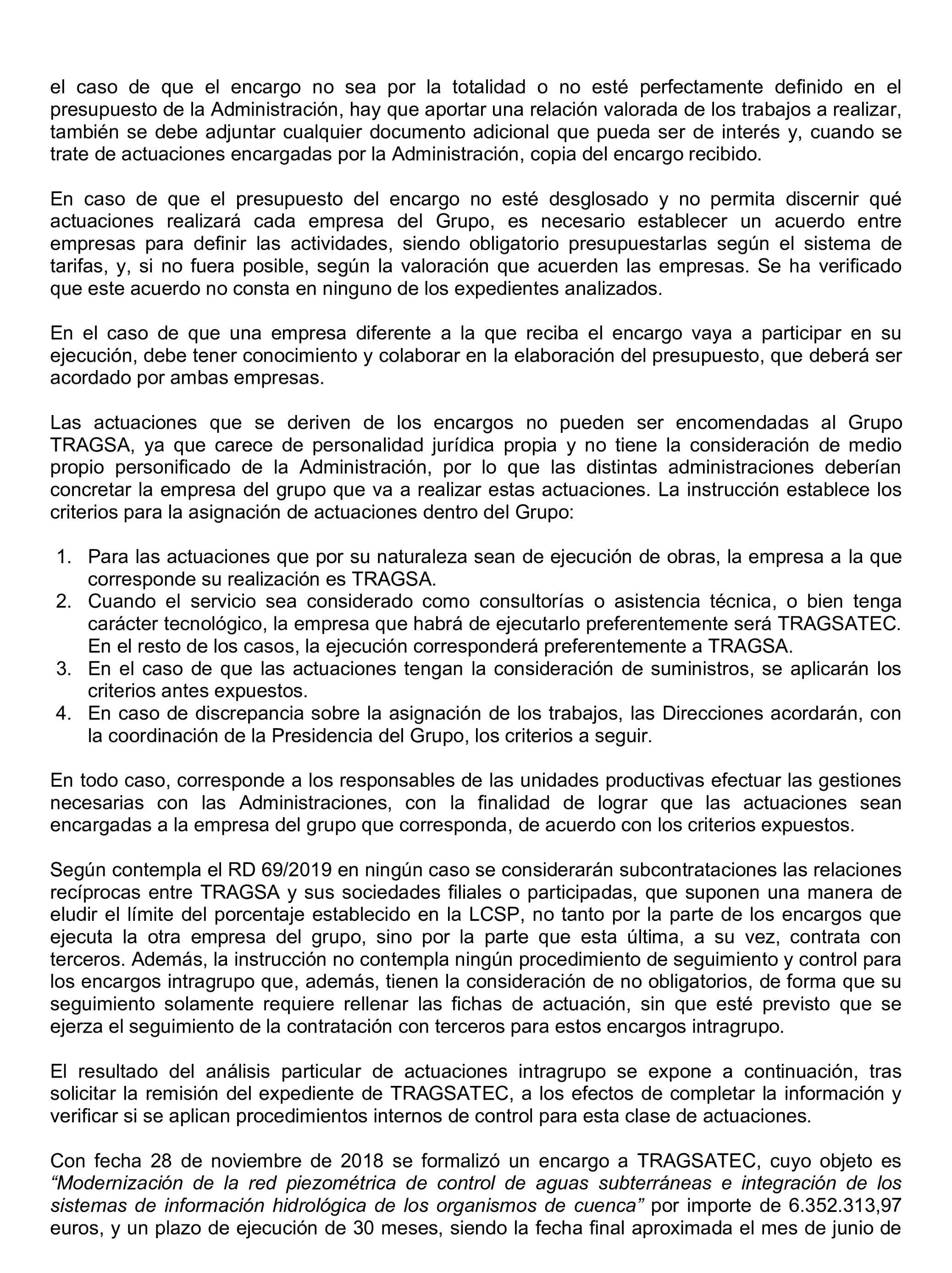 Imagen del artículo Resolución de 22 de octubre de 2024, aprobada por la Comisión Mixta para las Relaciones con el Tribunal de Cuentas, en relación con el Informe de fiscalización de la actividad de la Empresa de Transformación Agraria, SA, S.M.E., M.P. (TRAGSA) como medio propio, ejercicios 2021 y 2022.