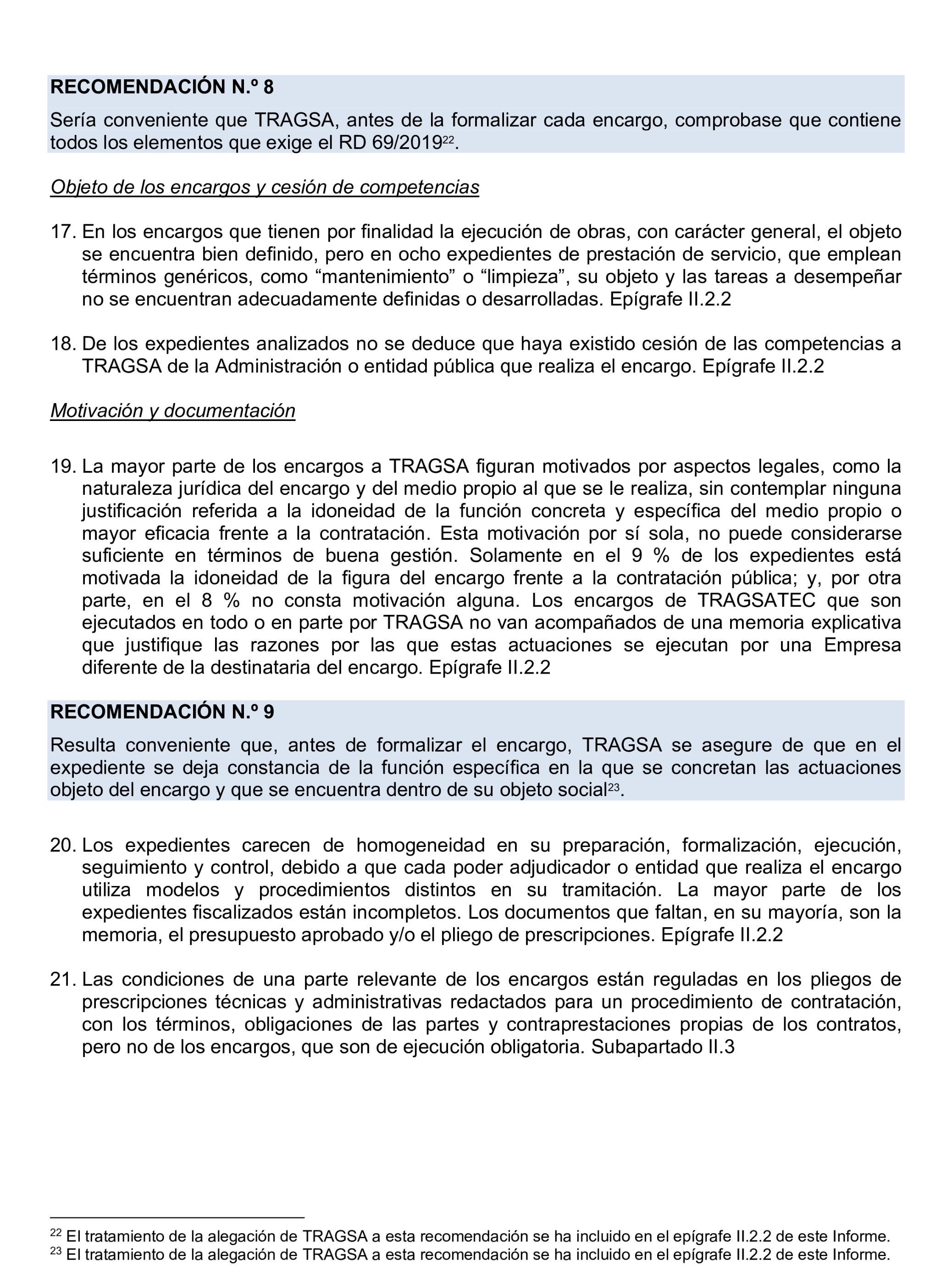 Imagen del artículo Resolución de 22 de octubre de 2024, aprobada por la Comisión Mixta para las Relaciones con el Tribunal de Cuentas, en relación con el Informe de fiscalización de la actividad de la Empresa de Transformación Agraria, SA, S.M.E., M.P. (TRAGSA) como medio propio, ejercicios 2021 y 2022.