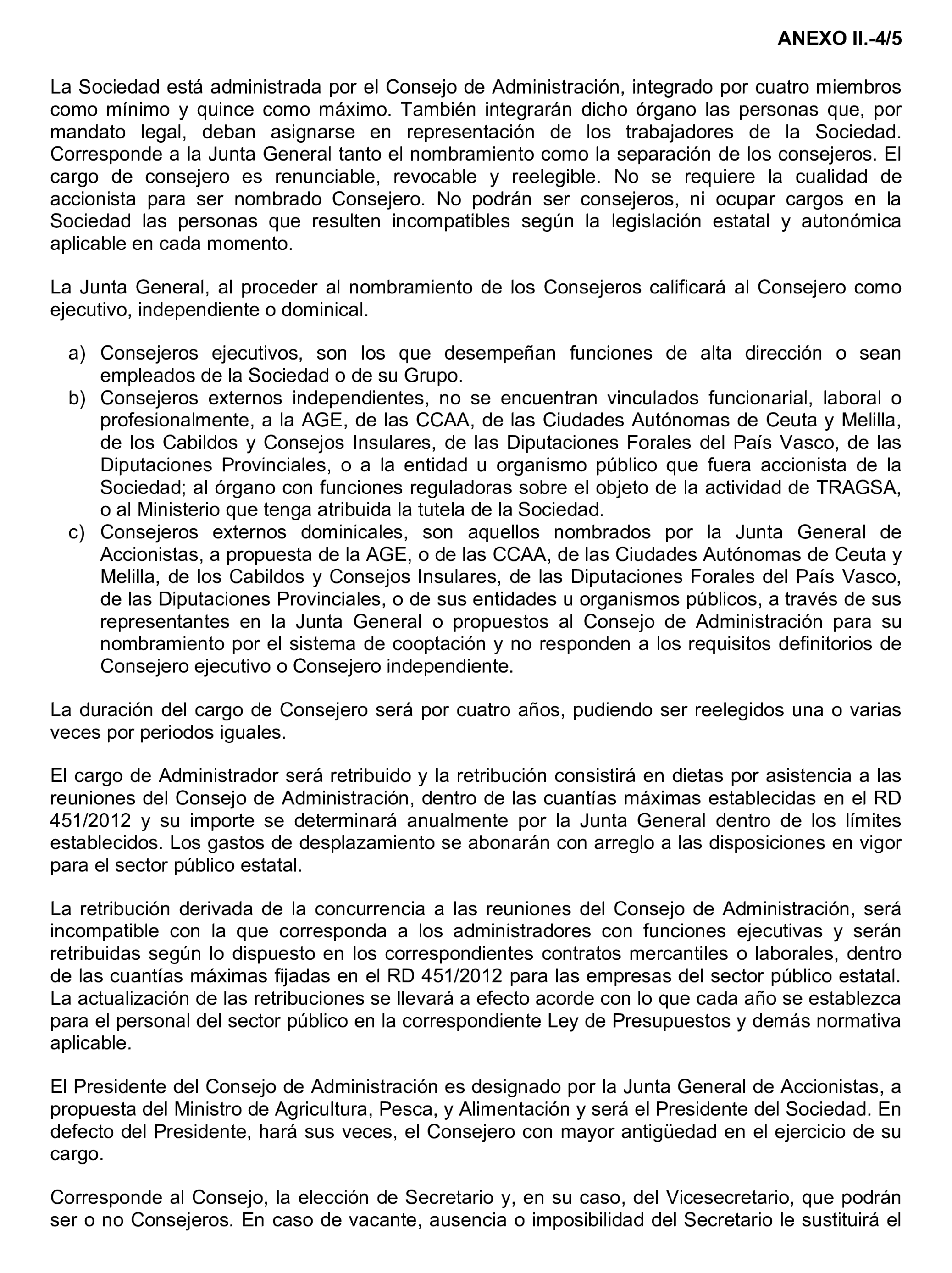Imagen del artículo Resolución de 22 de octubre de 2024, aprobada por la Comisión Mixta para las Relaciones con el Tribunal de Cuentas, en relación con el Informe de fiscalización de la actividad de la Empresa de Transformación Agraria, SA, S.M.E., M.P. (TRAGSA) como medio propio, ejercicios 2021 y 2022.