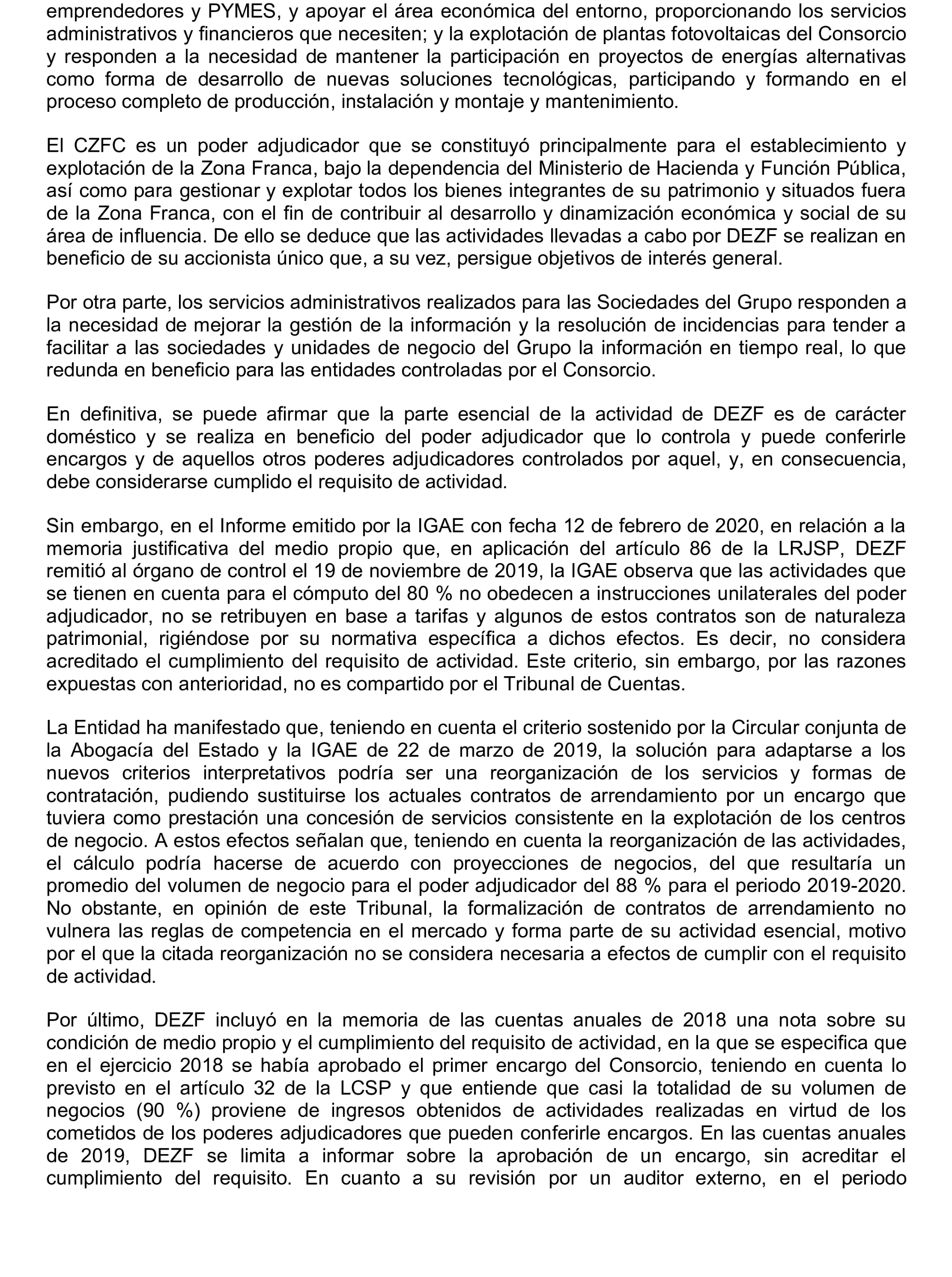 Imagen del artículo Resolución de 22 de octubre de 2024, aprobada por la Comisión Mixta para las Relaciones con el Tribunal de Cuentas, en relación con el Informe de fiscalización de la adaptación de los medios propios existentes en el ámbito empresarial estatal no financiero a las exigencias de la Ley 40/2015, de Régimen Jurídico del Sector Público y de la Ley 9/2017, de Contratos del Sector Público.