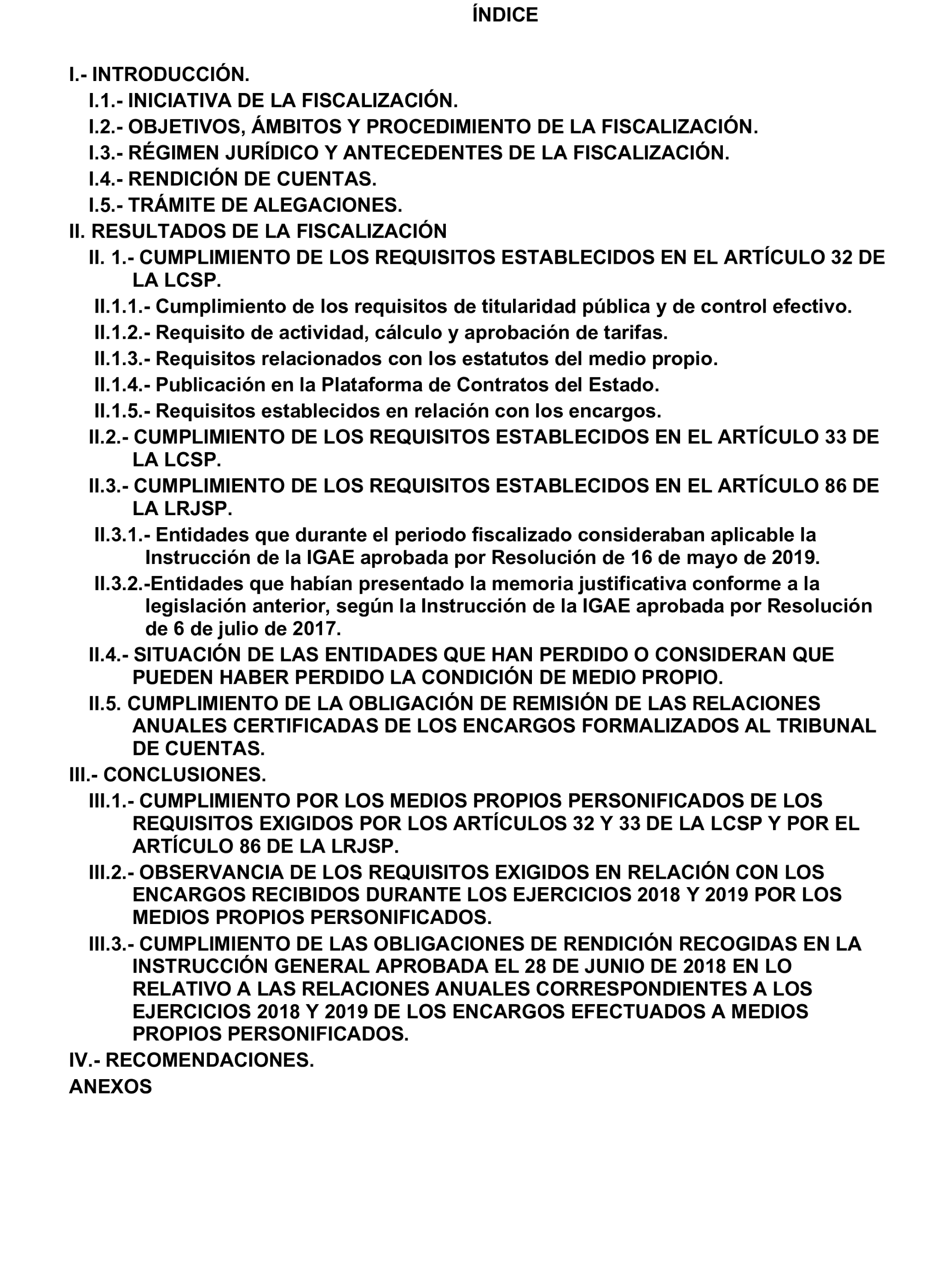 Imagen del artículo Resolución de 22 de octubre de 2024, aprobada por la Comisión Mixta para las Relaciones con el Tribunal de Cuentas, en relación con el Informe de fiscalización de la adaptación de los medios propios existentes en el ámbito empresarial estatal no financiero a las exigencias de la Ley 40/2015, de Régimen Jurídico del Sector Público y de la Ley 9/2017, de Contratos del Sector Público.