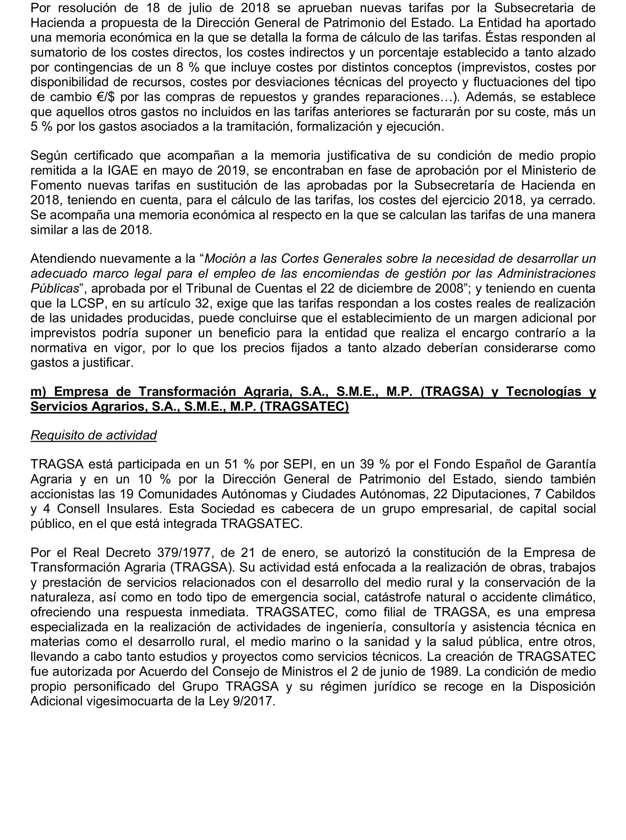 Imagen del artículo Resolución de 22 de octubre de 2024, aprobada por la Comisión Mixta para las Relaciones con el Tribunal de Cuentas, en relación con el Informe de fiscalización de la adaptación de los medios propios existentes en el ámbito empresarial estatal no financiero a las exigencias de la Ley 40/2015, de Régimen Jurídico del Sector Público y de la Ley 9/2017, de Contratos del Sector Público.