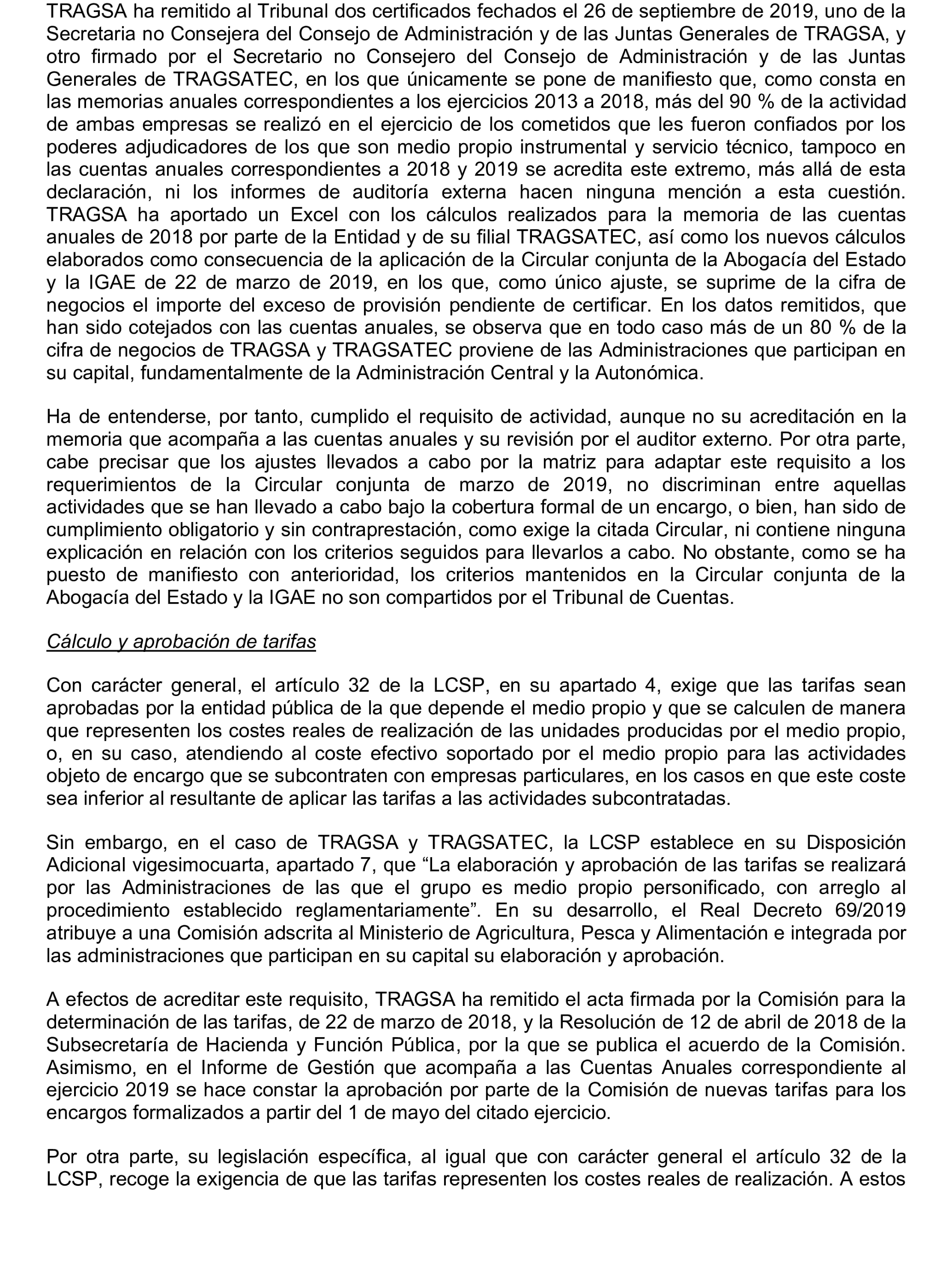 Imagen del artículo Resolución de 22 de octubre de 2024, aprobada por la Comisión Mixta para las Relaciones con el Tribunal de Cuentas, en relación con el Informe de fiscalización de la adaptación de los medios propios existentes en el ámbito empresarial estatal no financiero a las exigencias de la Ley 40/2015, de Régimen Jurídico del Sector Público y de la Ley 9/2017, de Contratos del Sector Público.