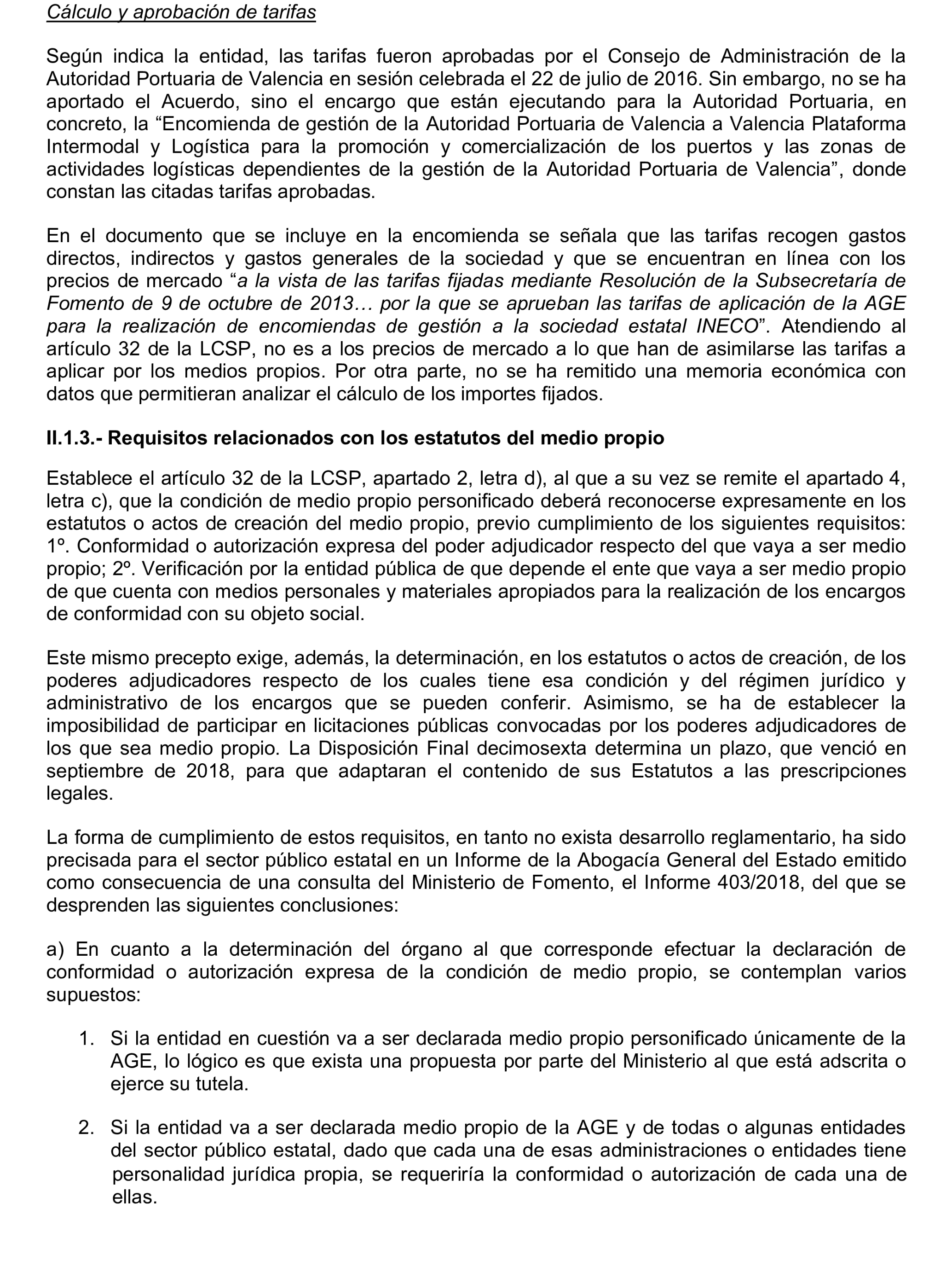 Imagen del artículo Resolución de 22 de octubre de 2024, aprobada por la Comisión Mixta para las Relaciones con el Tribunal de Cuentas, en relación con el Informe de fiscalización de la adaptación de los medios propios existentes en el ámbito empresarial estatal no financiero a las exigencias de la Ley 40/2015, de Régimen Jurídico del Sector Público y de la Ley 9/2017, de Contratos del Sector Público.