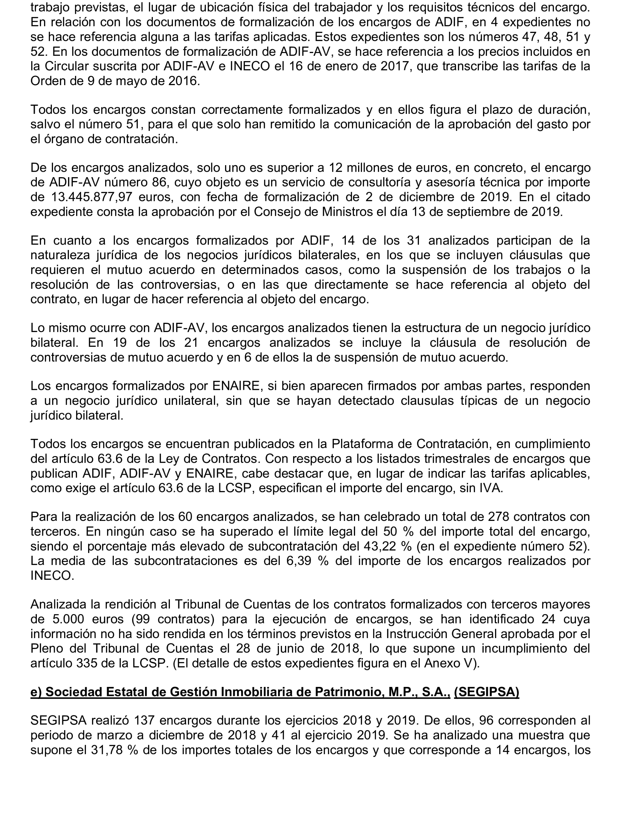 Imagen del artículo Resolución de 22 de octubre de 2024, aprobada por la Comisión Mixta para las Relaciones con el Tribunal de Cuentas, en relación con el Informe de fiscalización de la adaptación de los medios propios existentes en el ámbito empresarial estatal no financiero a las exigencias de la Ley 40/2015, de Régimen Jurídico del Sector Público y de la Ley 9/2017, de Contratos del Sector Público.