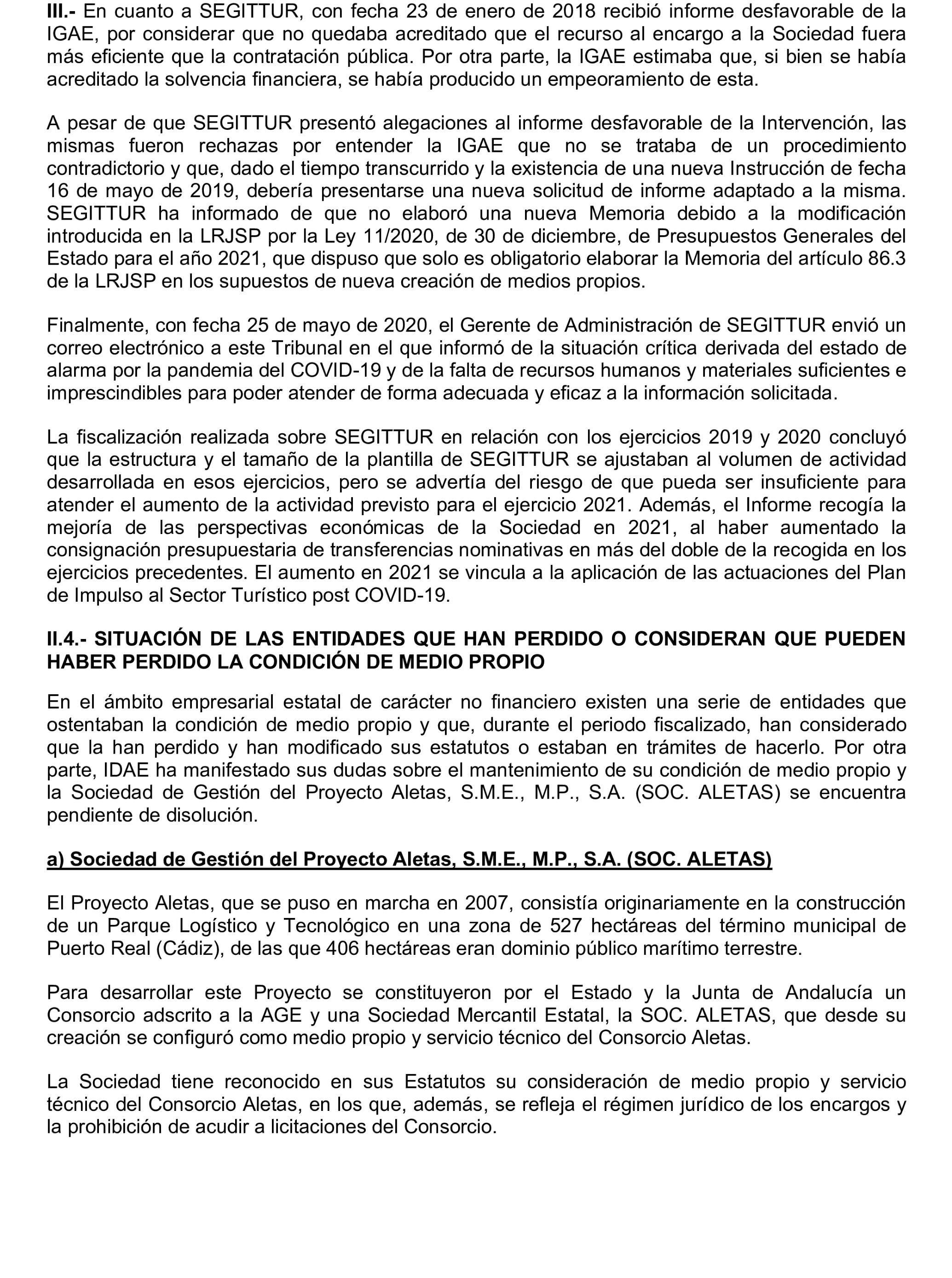 Imagen del artículo Resolución de 22 de octubre de 2024, aprobada por la Comisión Mixta para las Relaciones con el Tribunal de Cuentas, en relación con el Informe de fiscalización de la adaptación de los medios propios existentes en el ámbito empresarial estatal no financiero a las exigencias de la Ley 40/2015, de Régimen Jurídico del Sector Público y de la Ley 9/2017, de Contratos del Sector Público.