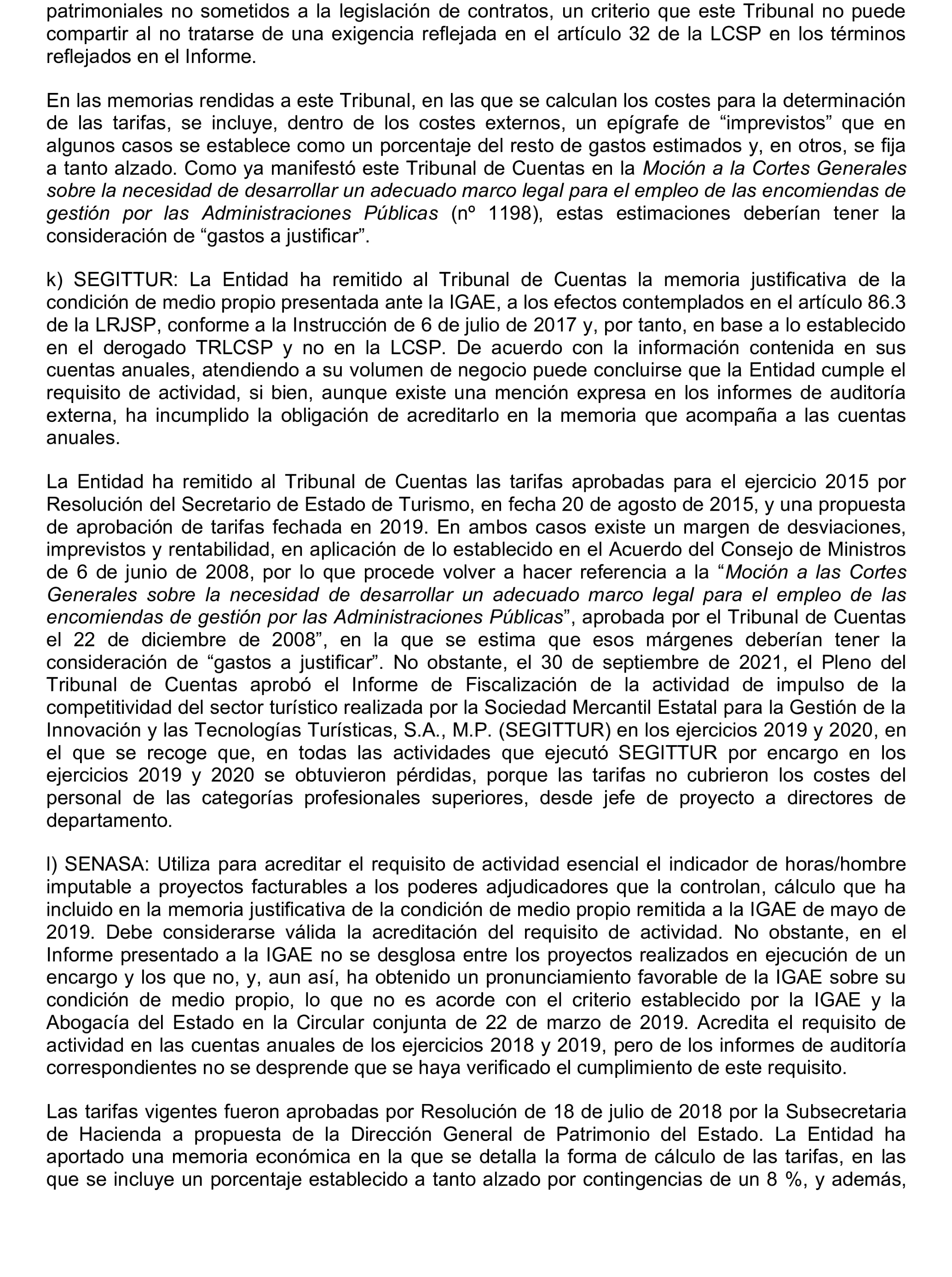 Imagen del artículo Resolución de 22 de octubre de 2024, aprobada por la Comisión Mixta para las Relaciones con el Tribunal de Cuentas, en relación con el Informe de fiscalización de la adaptación de los medios propios existentes en el ámbito empresarial estatal no financiero a las exigencias de la Ley 40/2015, de Régimen Jurídico del Sector Público y de la Ley 9/2017, de Contratos del Sector Público.