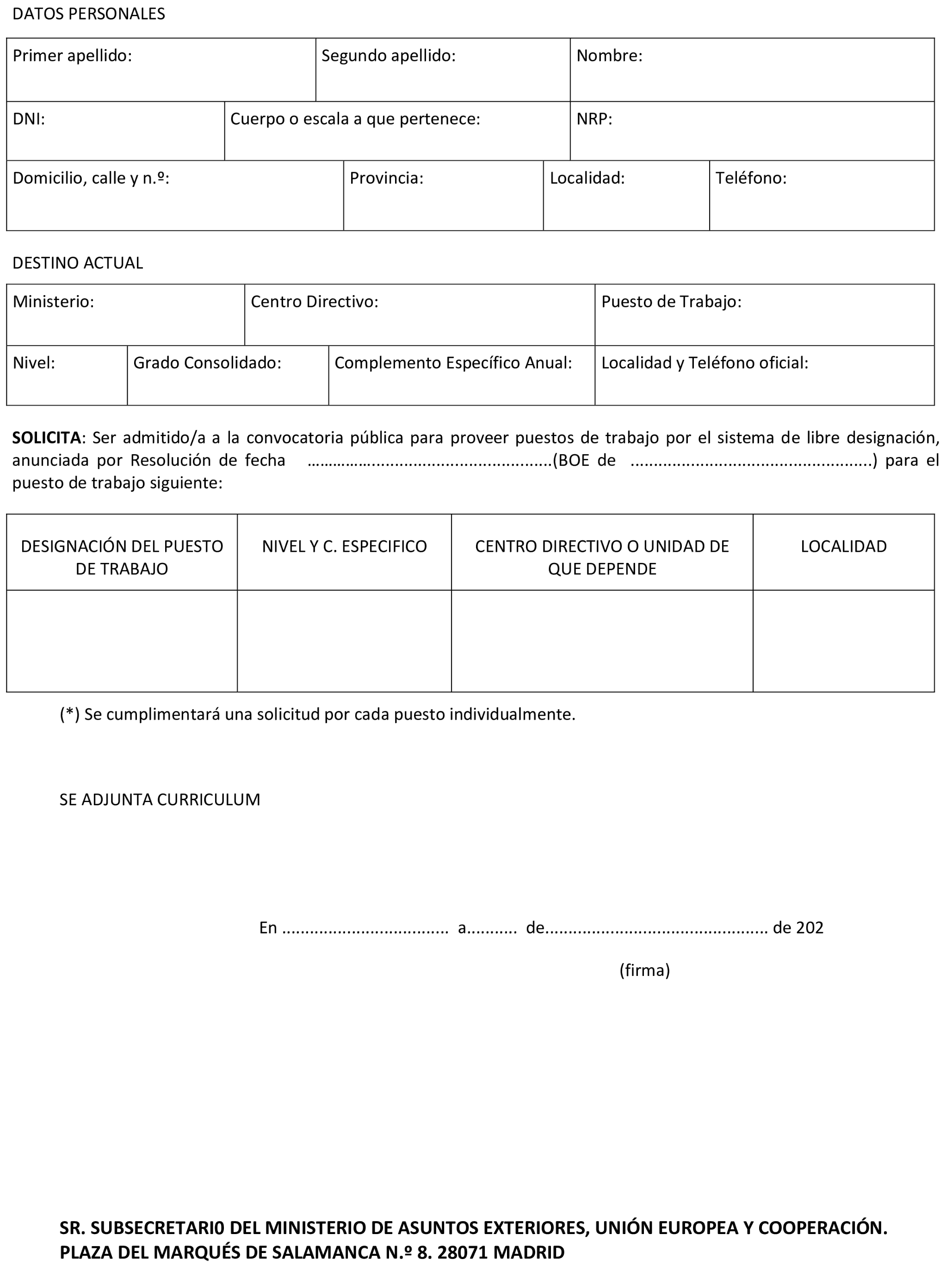 Imagen del artículo Resolución de 19 de diciembre de 2024, de la Secretaría de Estado para la Unión Europea, por la que se convoca la provisión de puesto de trabajo por el sistema de libre designación.