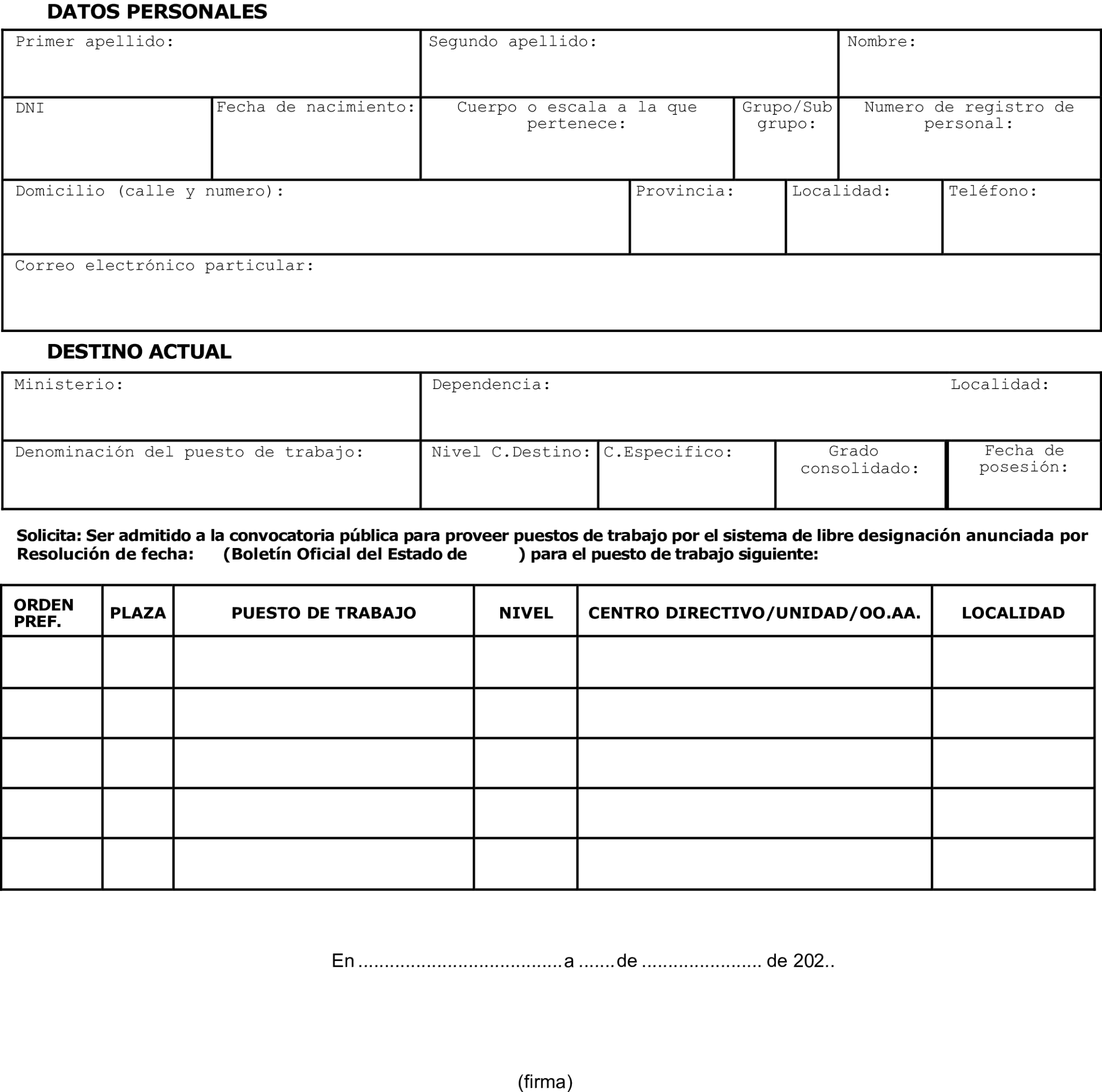 Imagen del artículo Resolución de 9 de junio de 2025, de la Subsecretaría, por la que se convoca la provisión de puestos de trabajo por el sistema de libre designación.