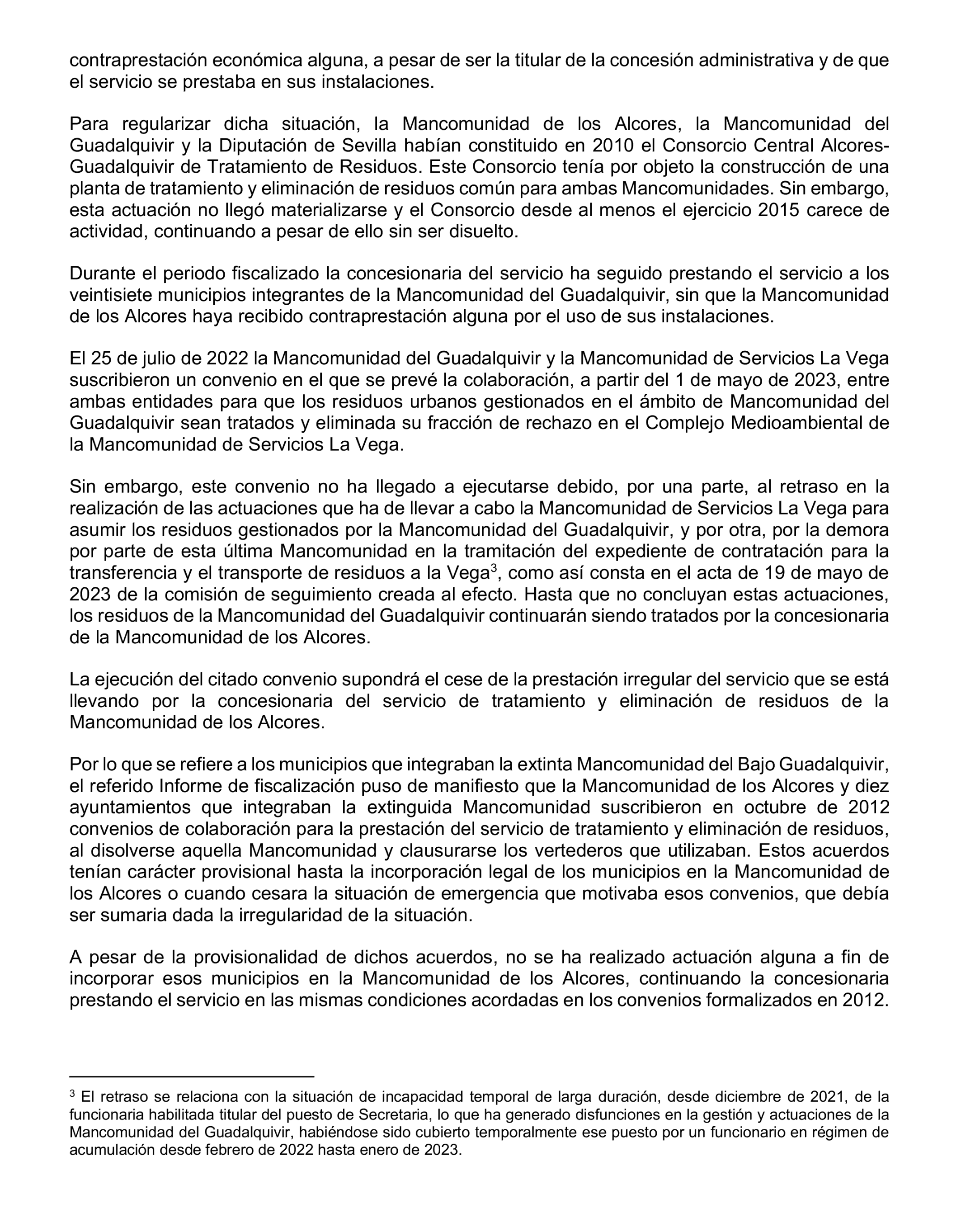 Imagen del artículo Resolución de 20 de marzo de 2025, aprobada por la Comisión Mixta para las Relaciones con el Tribunal de Cuentas, en relación con el Informe de fiscalización de seguimiento de las recomendaciones del informe de fiscalización de la Mancomunidad de Los Alcores para la gestión de los residuos sólidos urbanos, ejercicios 2017 a 2019.