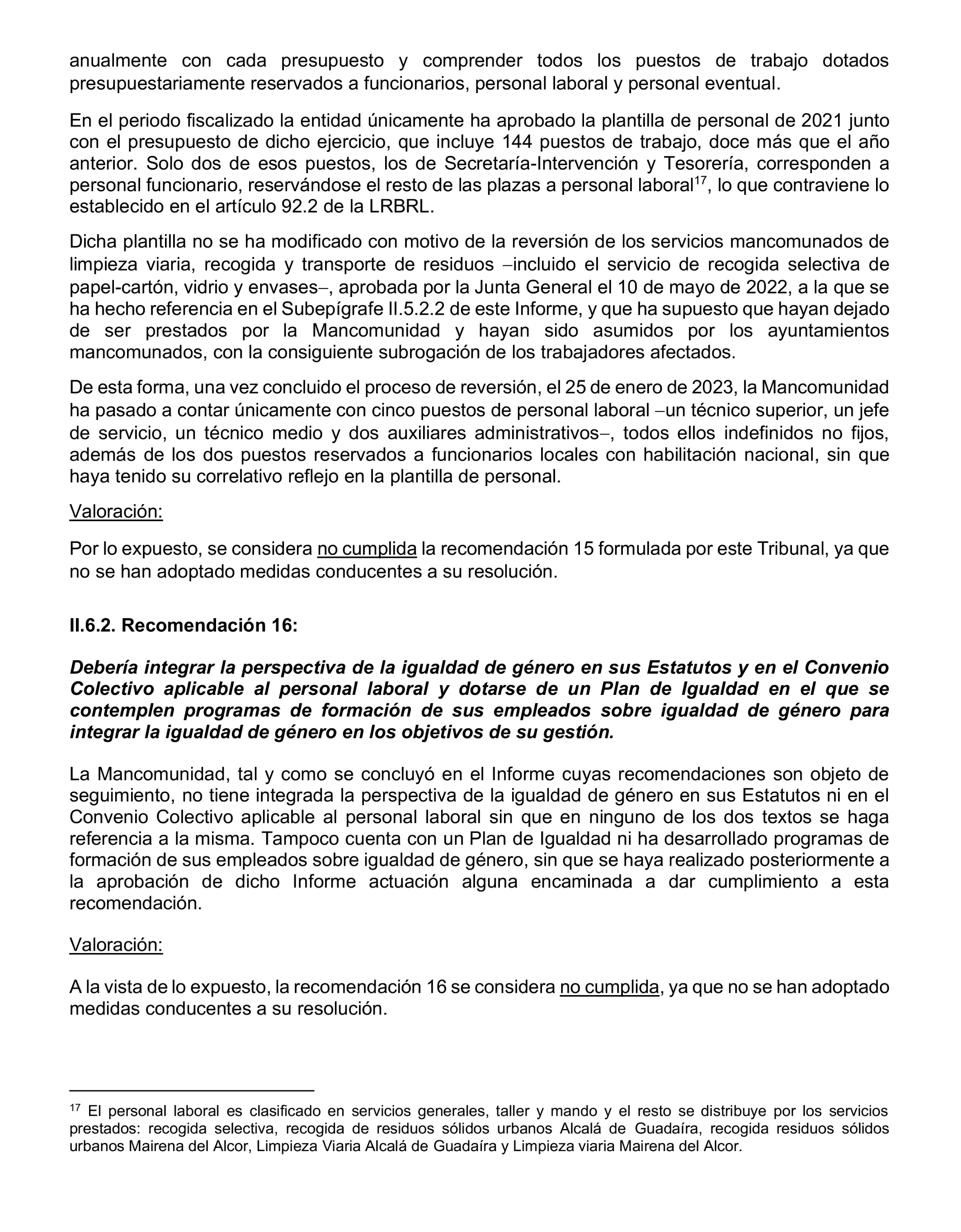Imagen del artículo Resolución de 20 de marzo de 2025, aprobada por la Comisión Mixta para las Relaciones con el Tribunal de Cuentas, en relación con el Informe de fiscalización de seguimiento de las recomendaciones del informe de fiscalización de la Mancomunidad de Los Alcores para la gestión de los residuos sólidos urbanos, ejercicios 2017 a 2019.