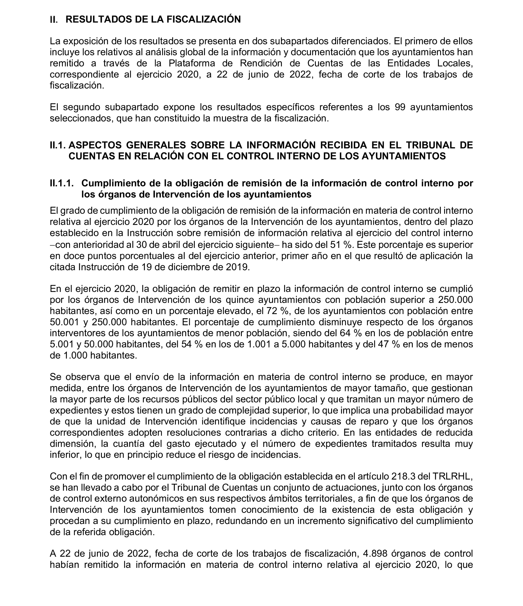 Imagen del artículo Resolución de 8 de mayo de 2025, aprobada por la Comisión Mixta para las Relaciones con el Tribunal de Cuentas, en relación con el Informe de fiscalización relativa a la organización y los resultados del control interno, así como a las actuaciones de control financiero de los ayuntamientos, ejercicio 2020.