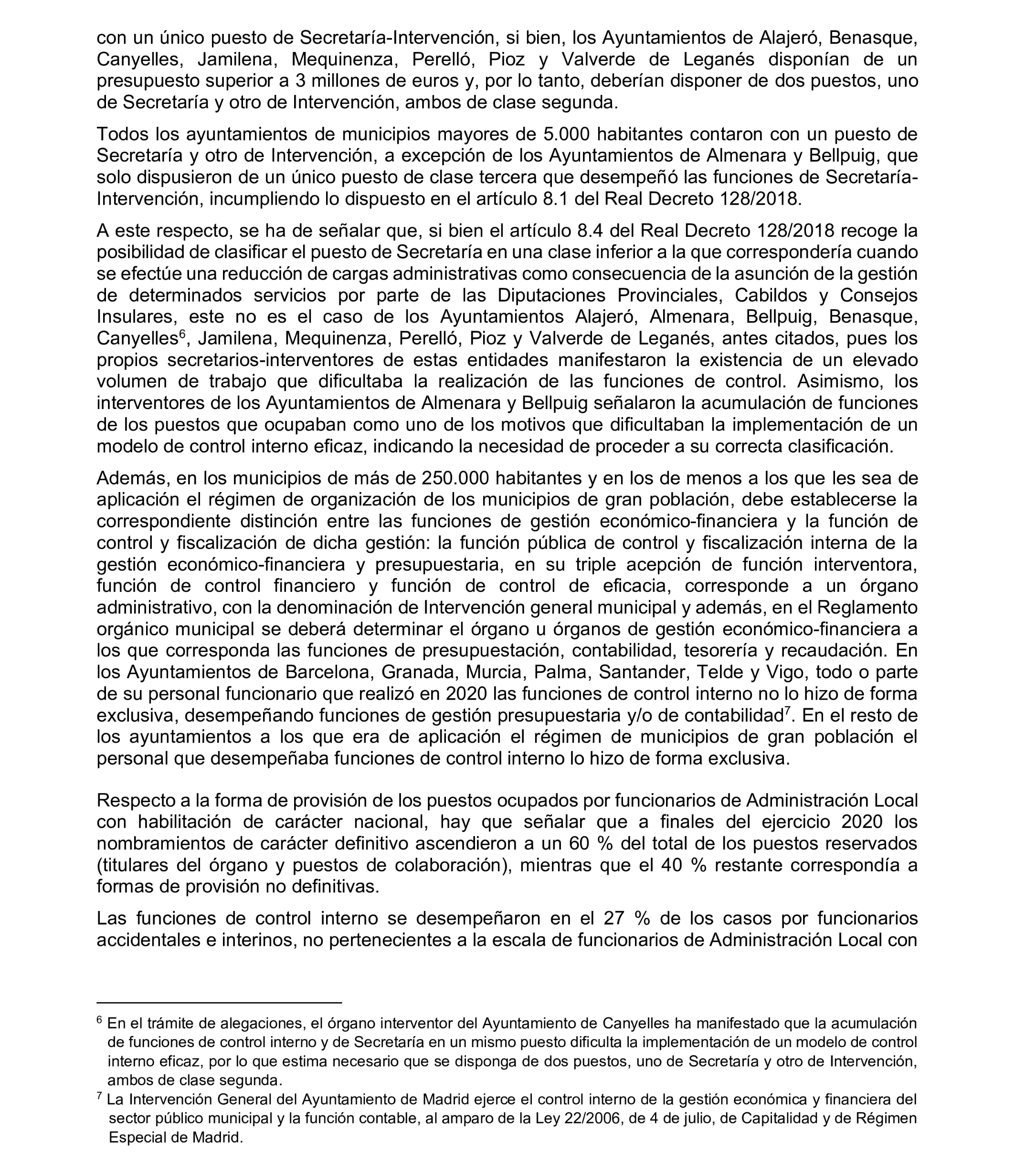 Imagen del artículo Resolución de 8 de mayo de 2025, aprobada por la Comisión Mixta para las Relaciones con el Tribunal de Cuentas, en relación con el Informe de fiscalización relativa a la organización y los resultados del control interno, así como a las actuaciones de control financiero de los ayuntamientos, ejercicio 2020.