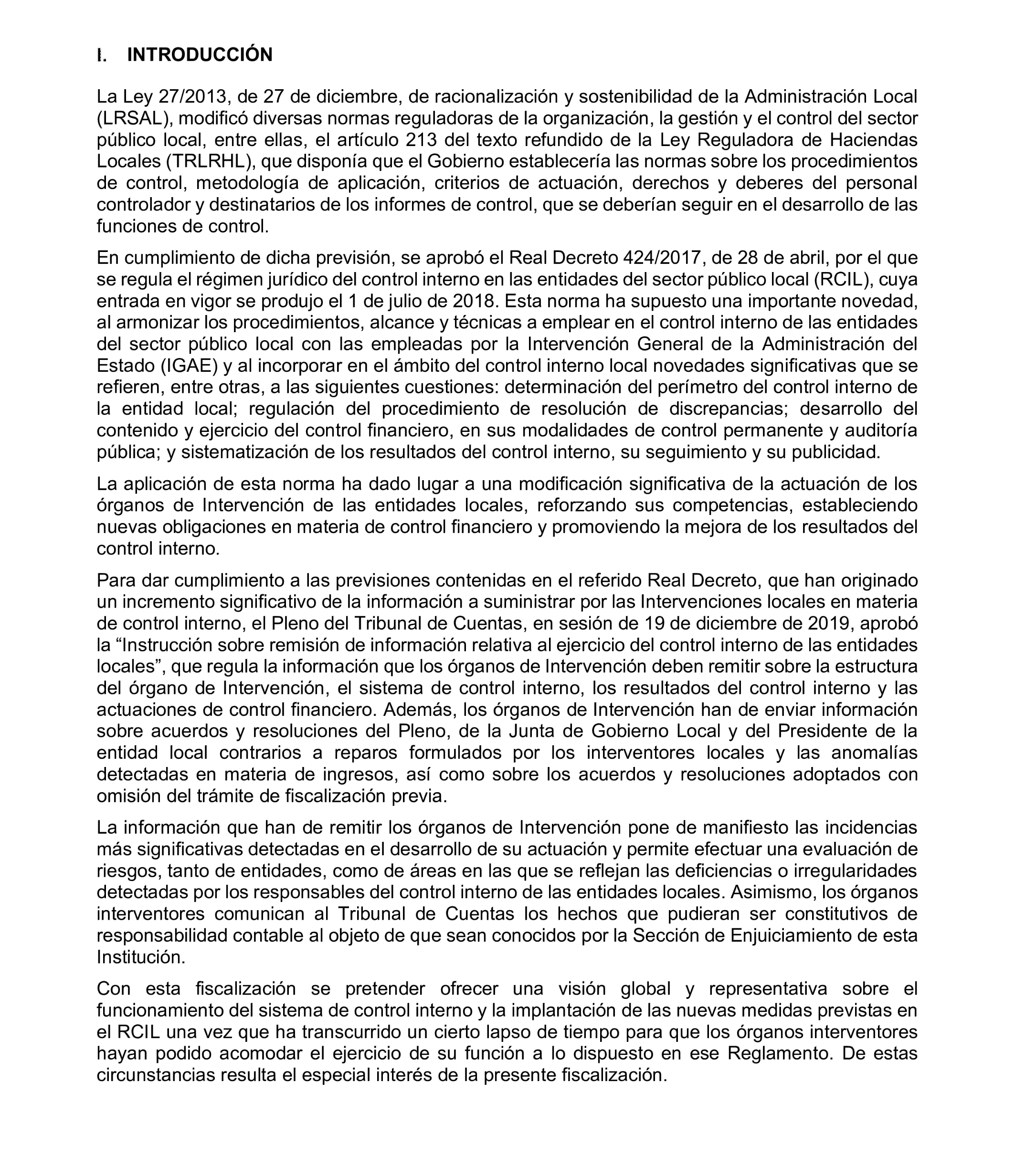 Imagen del artículo Resolución de 8 de mayo de 2025, aprobada por la Comisión Mixta para las Relaciones con el Tribunal de Cuentas, en relación con el Informe de fiscalización relativa a la organización y los resultados del control interno, así como a las actuaciones de control financiero de los ayuntamientos, ejercicio 2020.