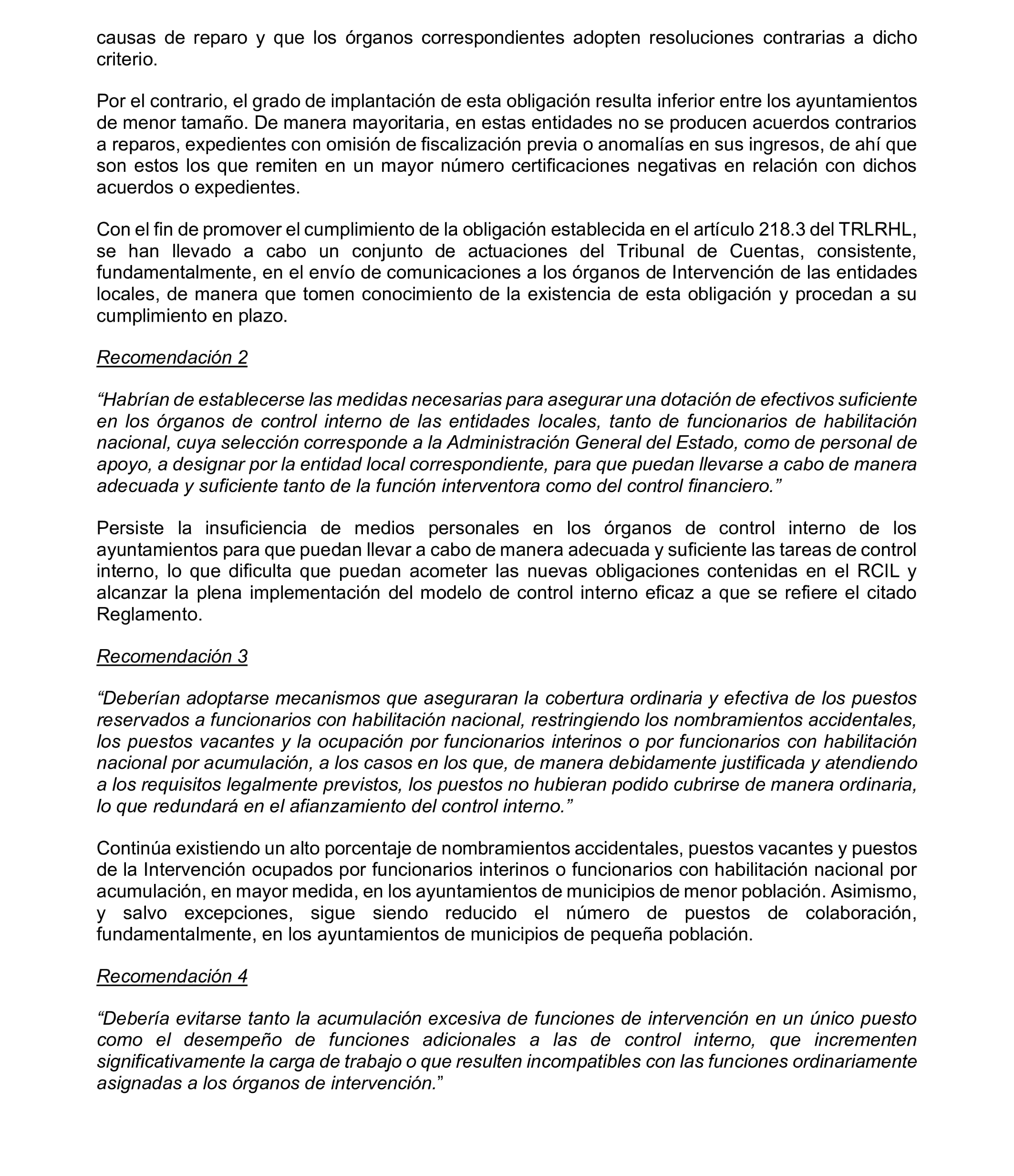 Imagen del artículo Resolución de 8 de mayo de 2025, aprobada por la Comisión Mixta para las Relaciones con el Tribunal de Cuentas, en relación con el Informe de fiscalización relativa a la organización y los resultados del control interno, así como a las actuaciones de control financiero de los ayuntamientos, ejercicio 2020.