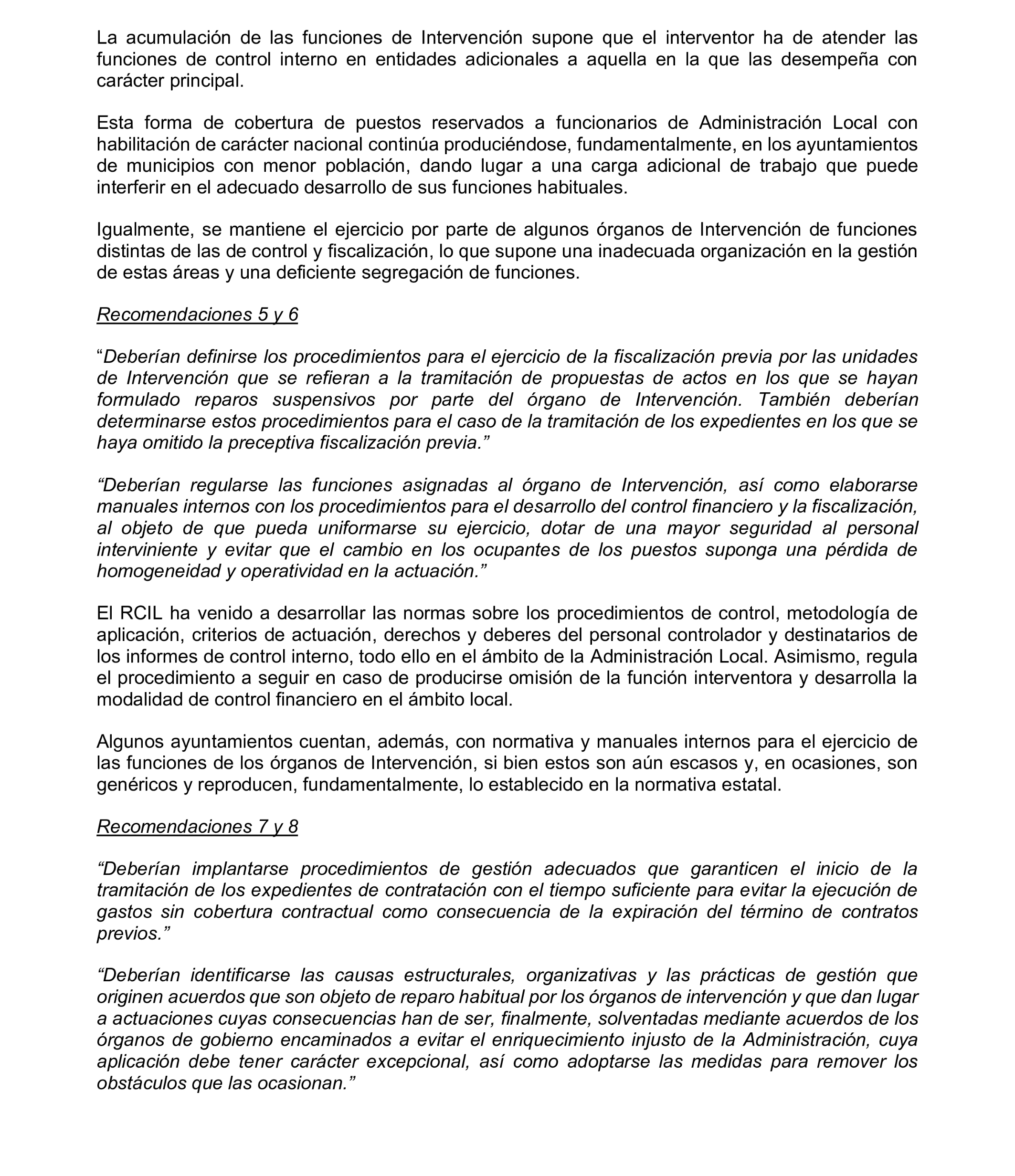 Imagen del artículo Resolución de 8 de mayo de 2025, aprobada por la Comisión Mixta para las Relaciones con el Tribunal de Cuentas, en relación con el Informe de fiscalización relativa a la organización y los resultados del control interno, así como a las actuaciones de control financiero de los ayuntamientos, ejercicio 2020.