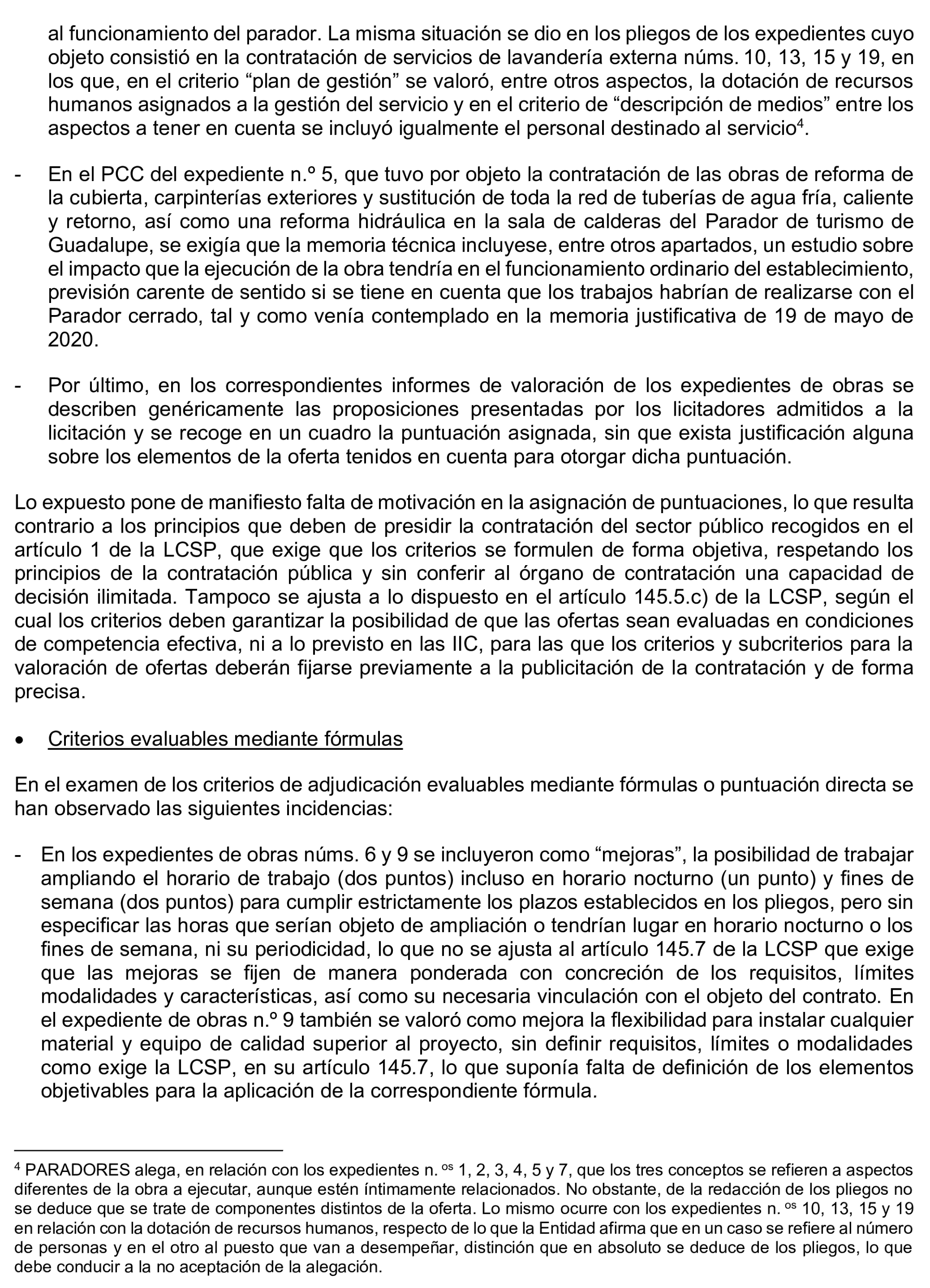 Imagen del artículo Resolución de 8 de mayo de 2025, aprobada por la Comisión Mixta para las Relaciones con el Tribunal de Cuentas, en relación con el Informe de fiscalización de la contratación de Paradores de Turismo de España, S.M.E., S.A., ejercicios 2020 y 2021.